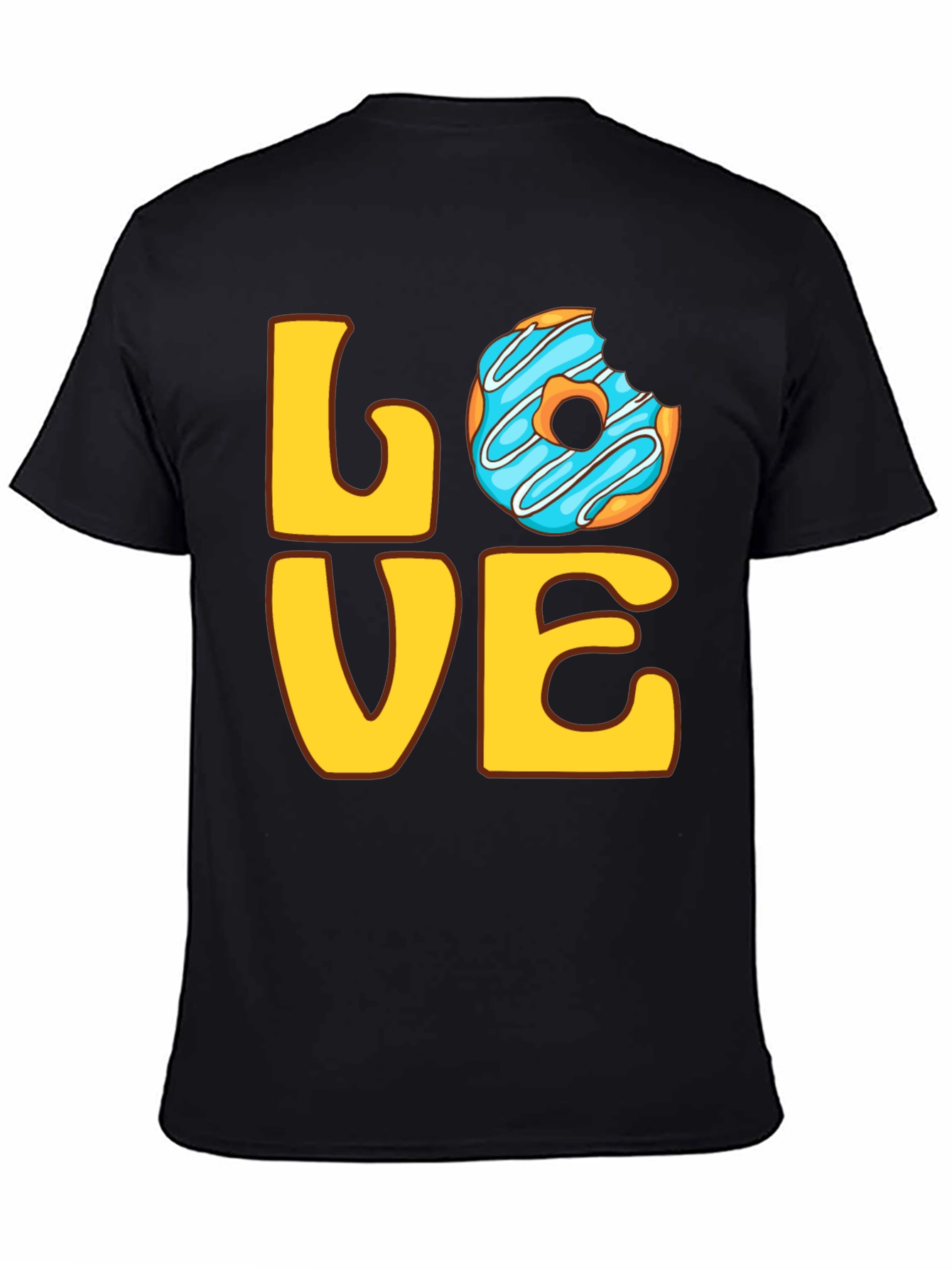 Love Donut Graphic Tee - Sweet Treat T-Shirt