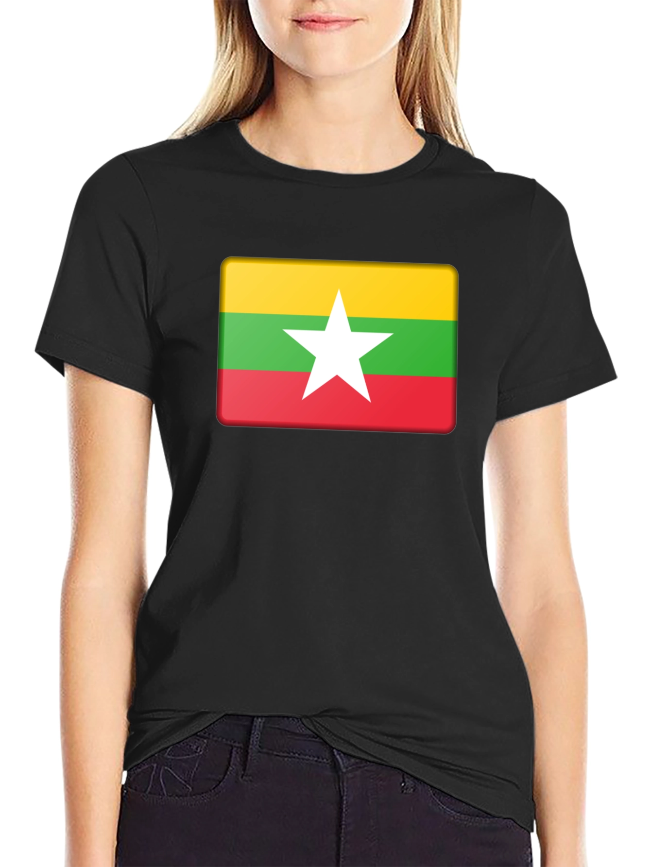 Myanmar Flag T-Shirt - Show Your Pride!