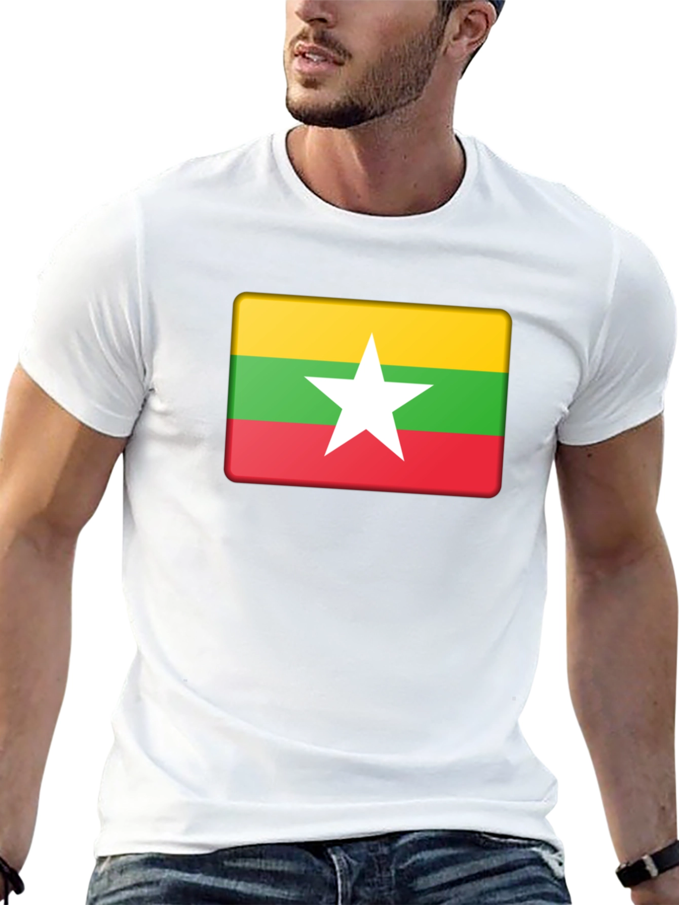 Myanmar Flag T-Shirt - Show Your Pride!