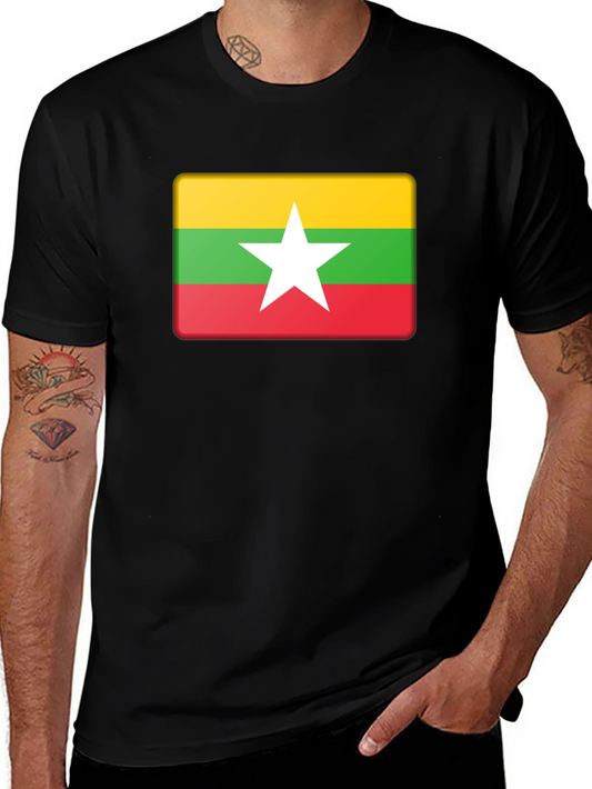 Myanmar Flag T-Shirt - Show Your Pride!