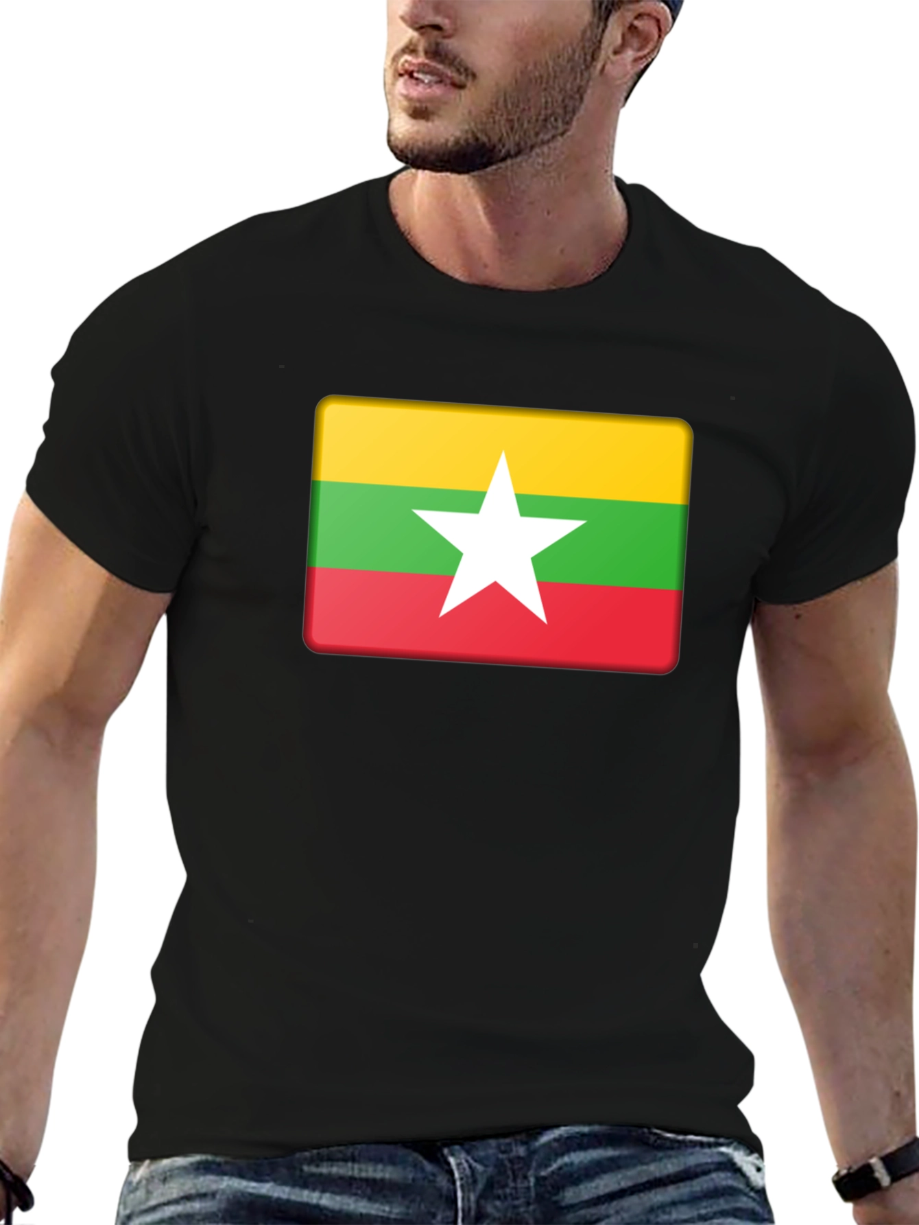 Myanmar Flag T-Shirt - Show Your Pride!