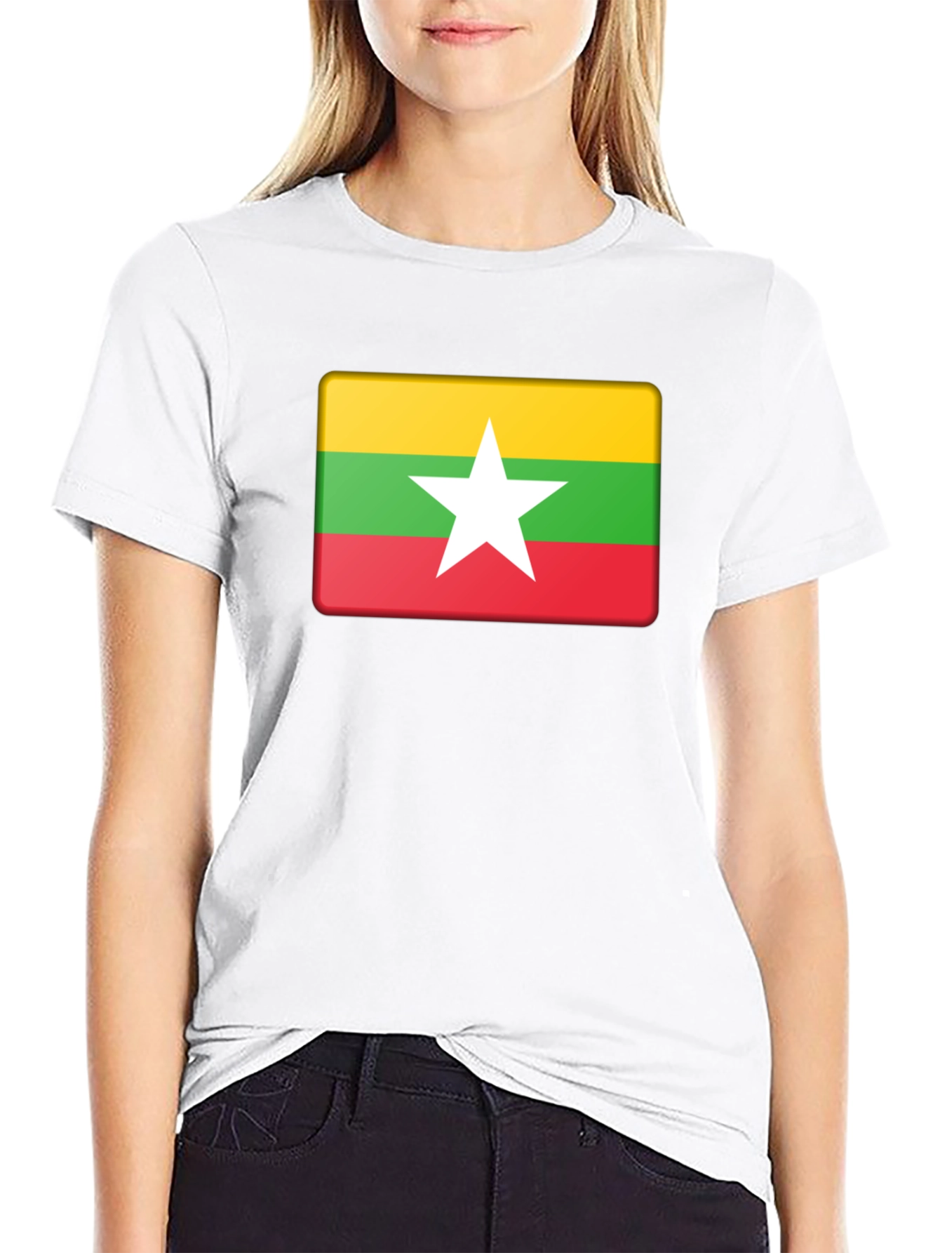 Myanmar Flag T-Shirt - Show Your Pride!