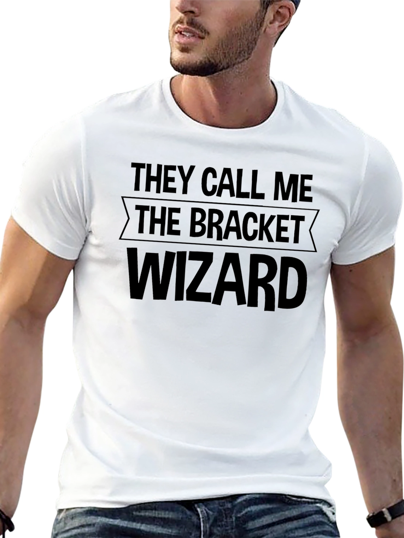 Bracket Wizard Graphic T-Shirt