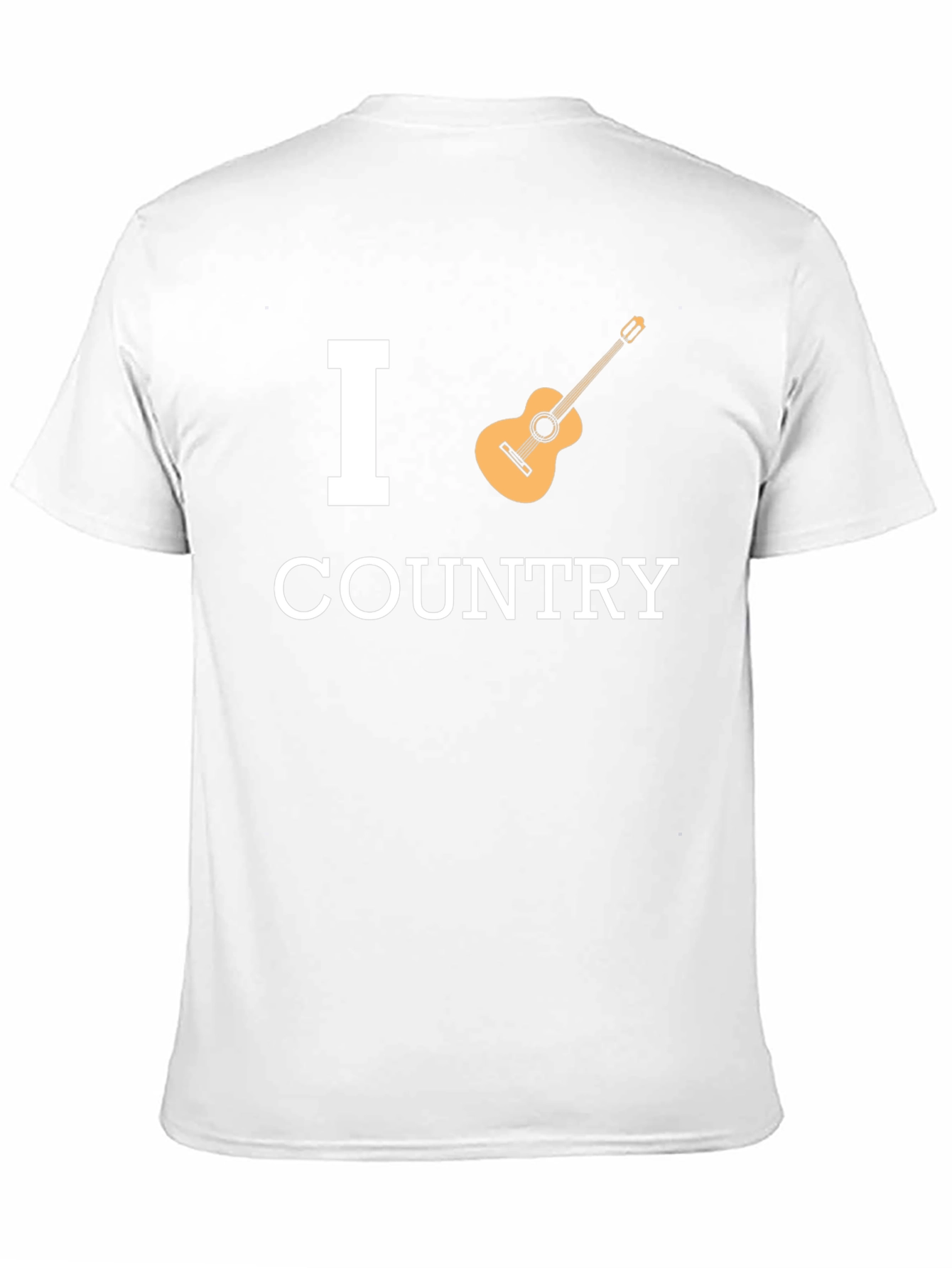 I Heart Country Music Black T-Shirt