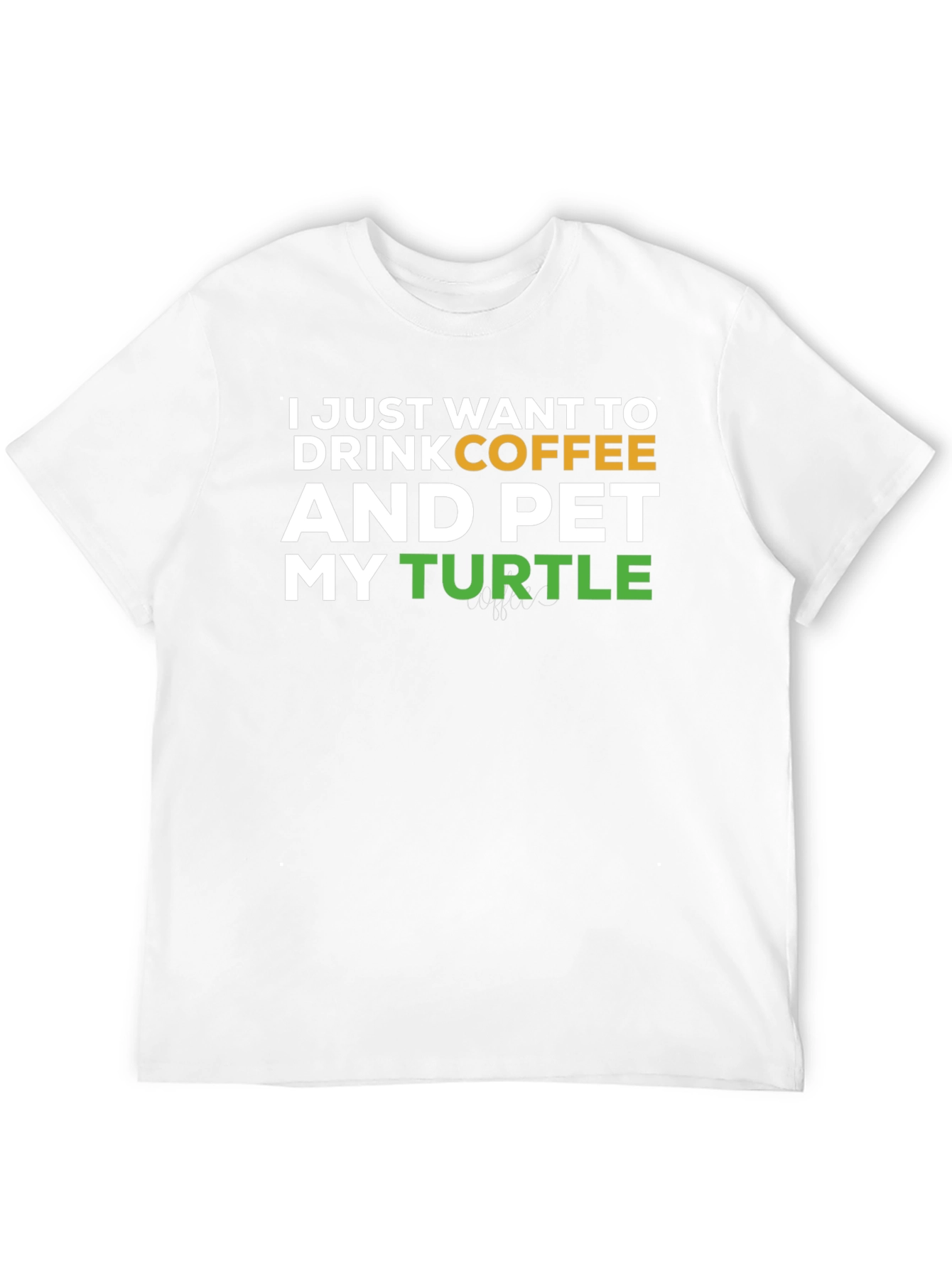Coffee and Turtles Graphic T-Shirt