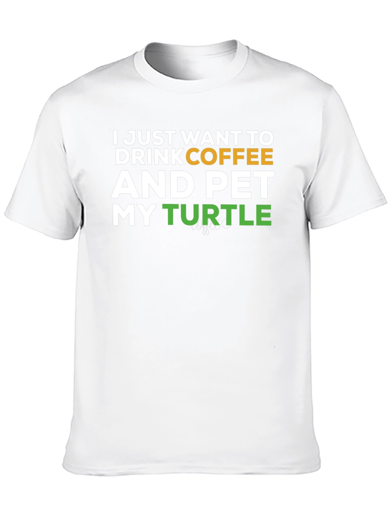 Coffee and Turtles Graphic T-Shirt