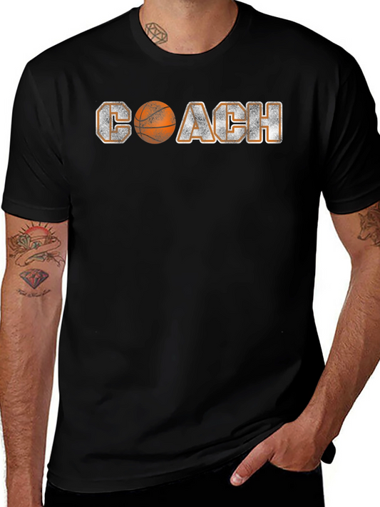 Basketball Coach T-Shirt - Vintage Style