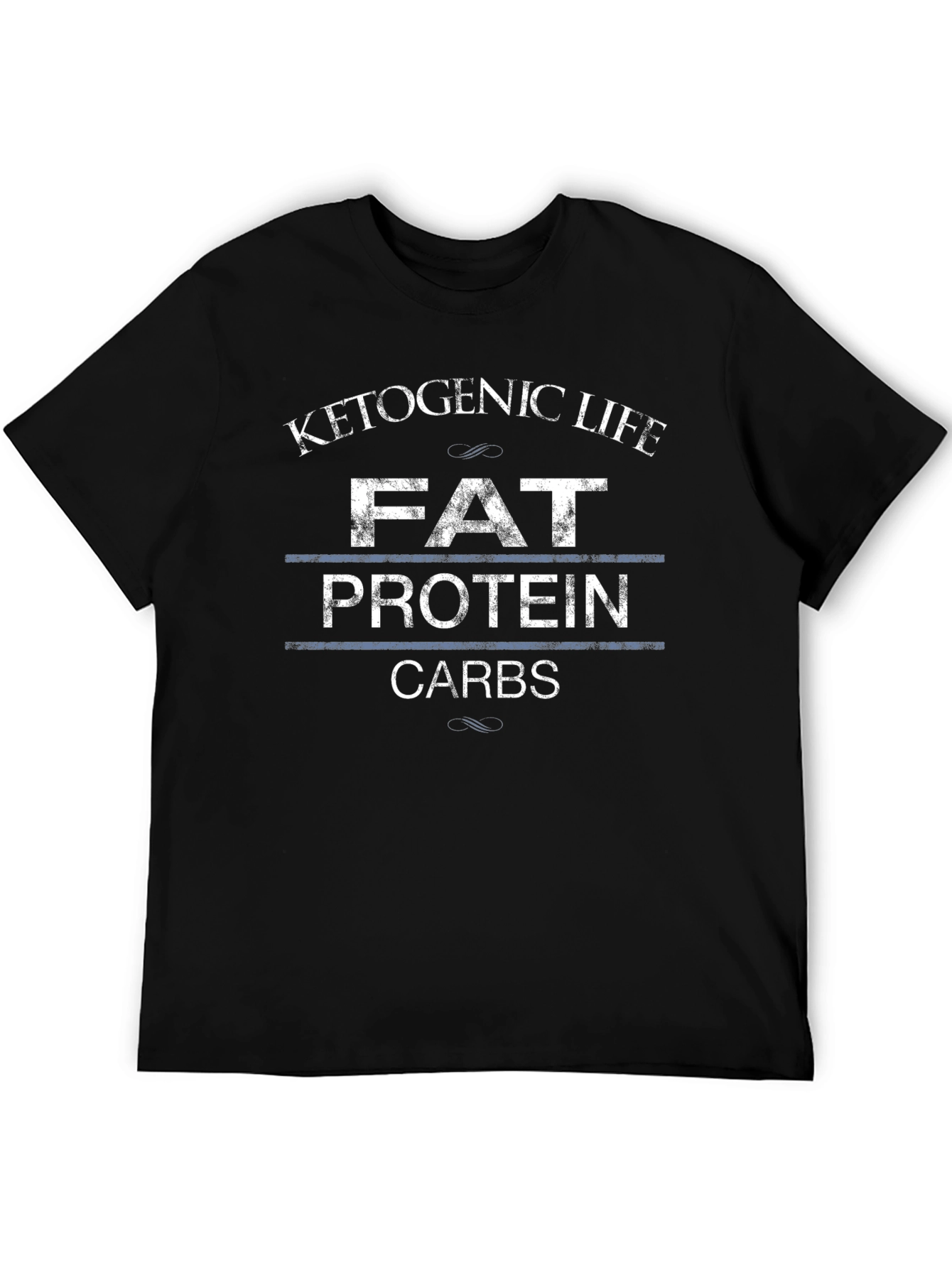 Ketogenic Life T-Shirt - Fat Protein Carbs Tee