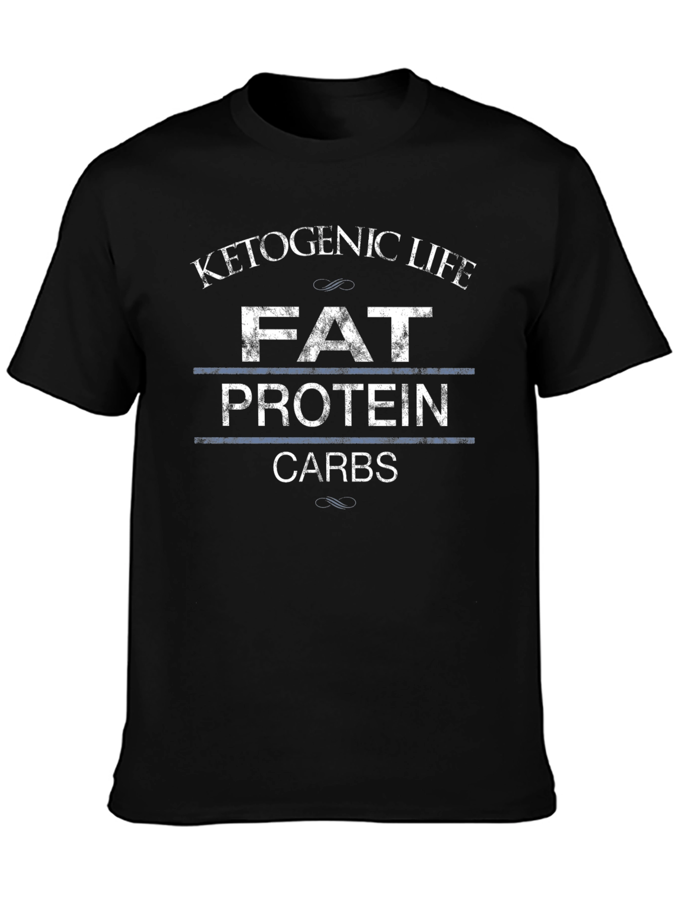 Ketogenic Life T-Shirt - Fat Protein Carbs Tee
