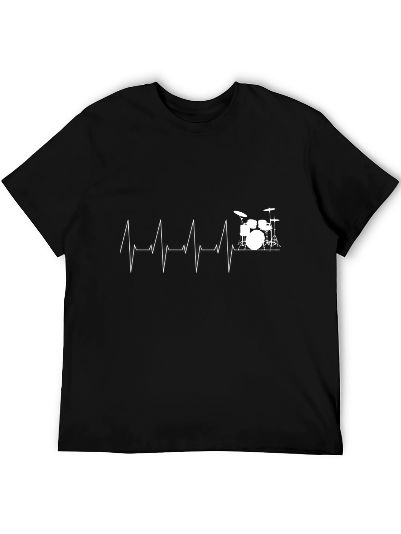 Drum Heartbeat T-Shirt - Musician Tee