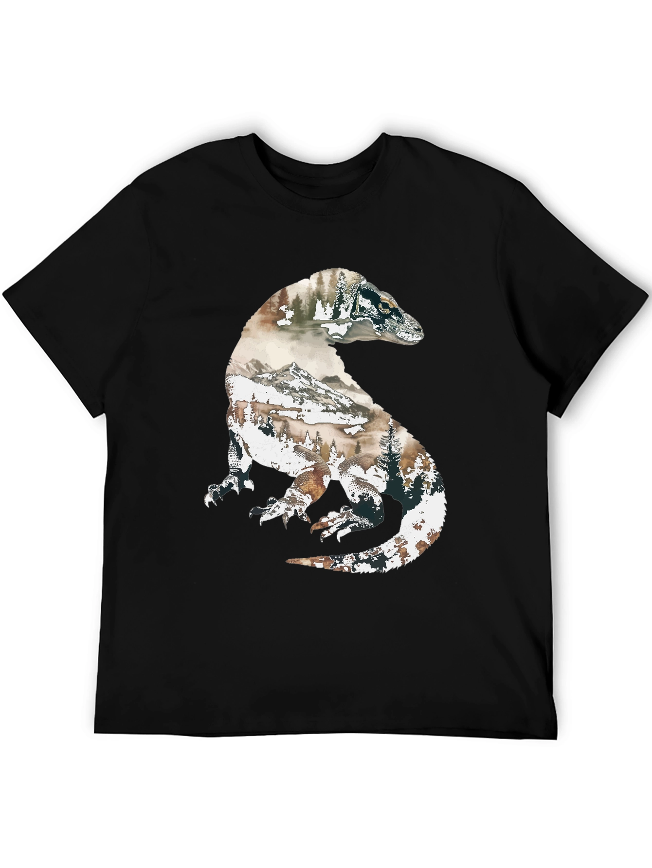 Komodo Dragon Nature Graphic T-Shirt