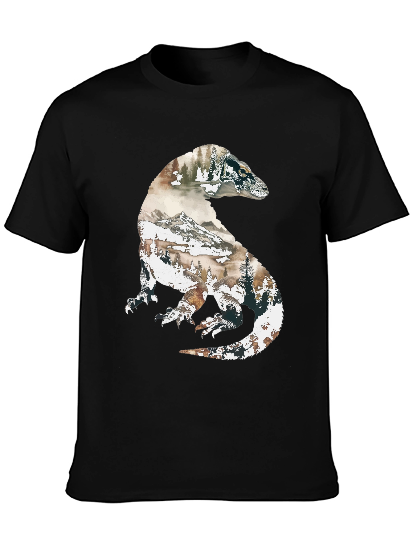 Komodo Dragon Nature Graphic T-Shirt