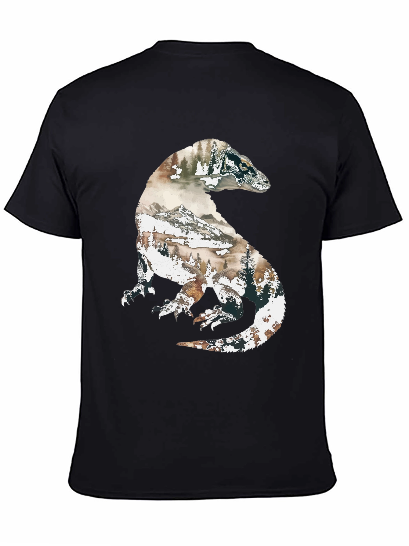 Komodo Dragon Nature Graphic T-Shirt