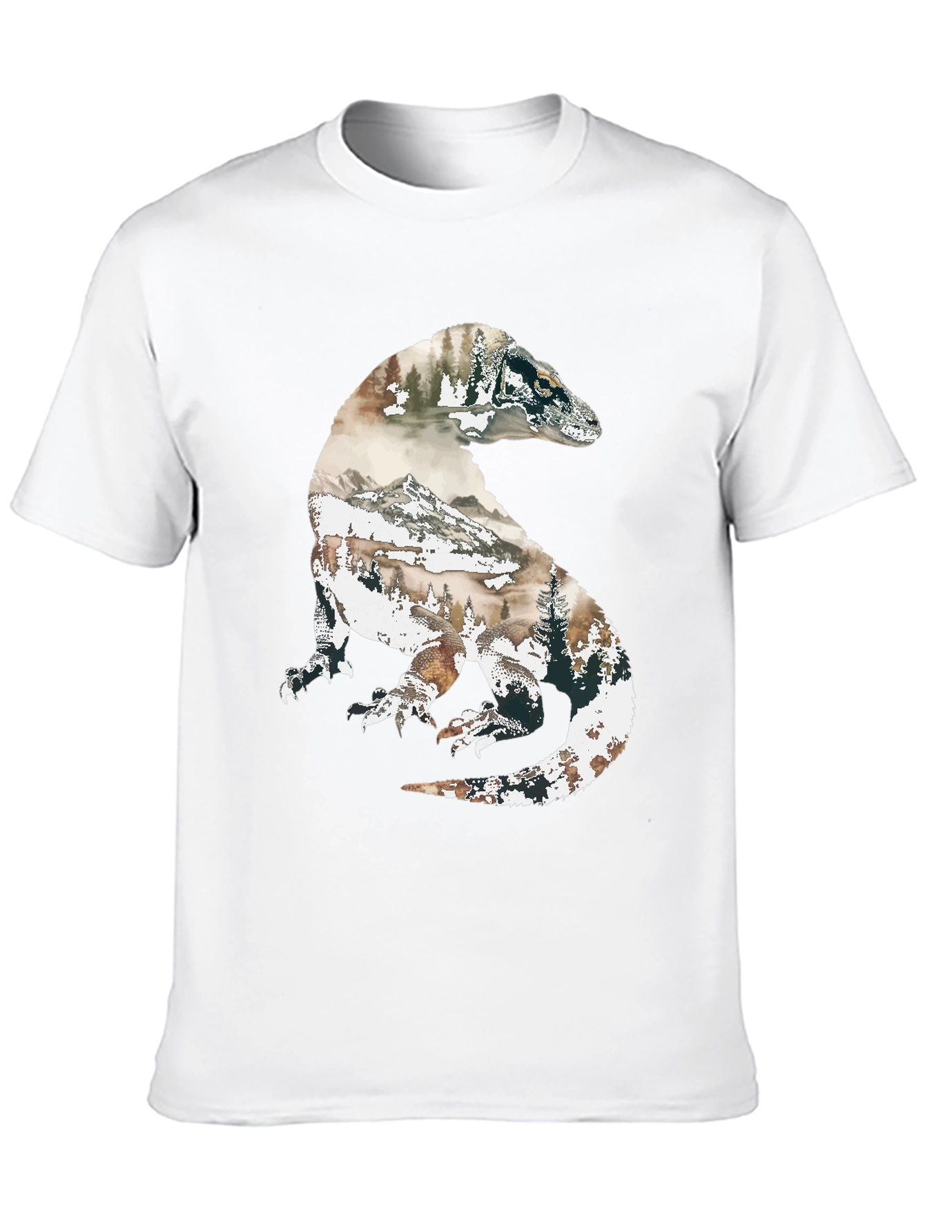 Komodo Dragon Nature Graphic T-Shirt