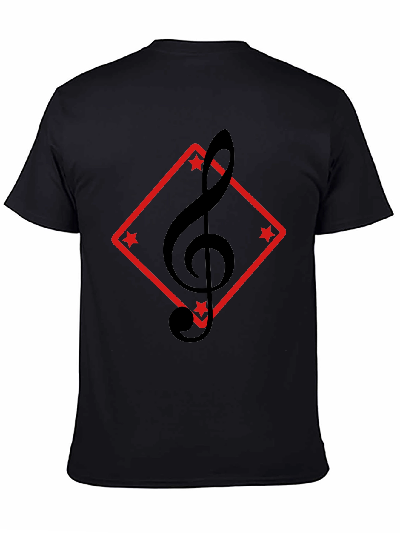 Musical Treble Clef Graphic Tee