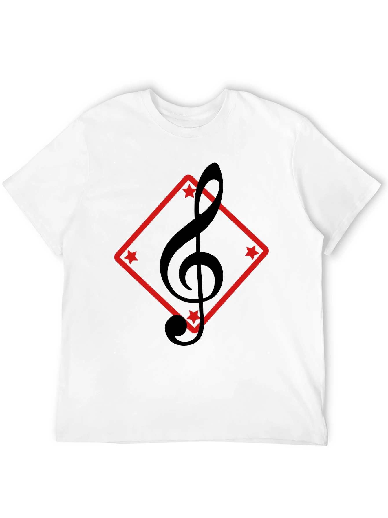 Musical Treble Clef Graphic Tee