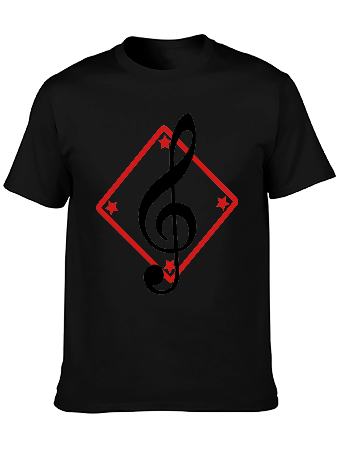 Musical Treble Clef Graphic Tee