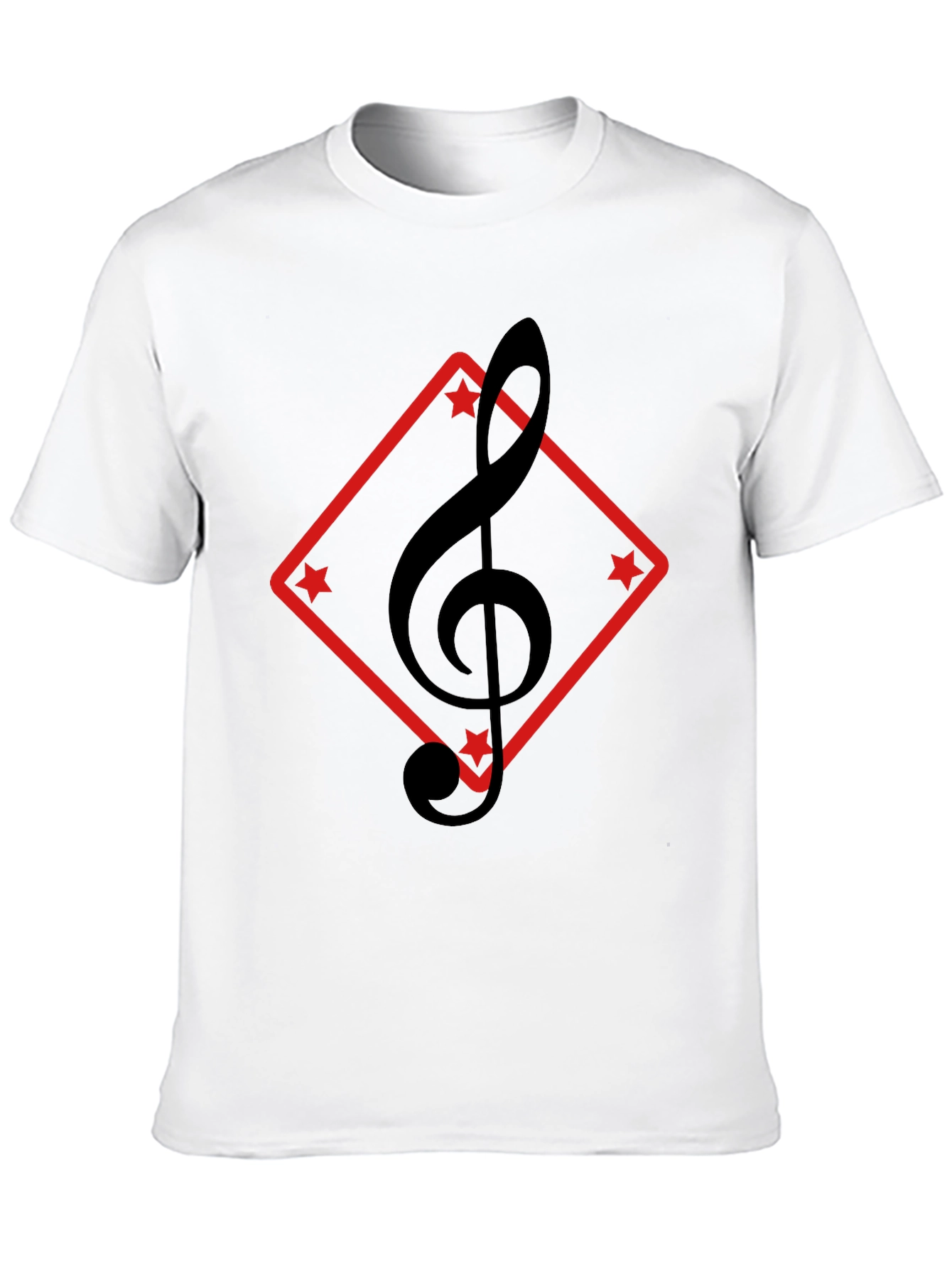 Musical Treble Clef Graphic Tee