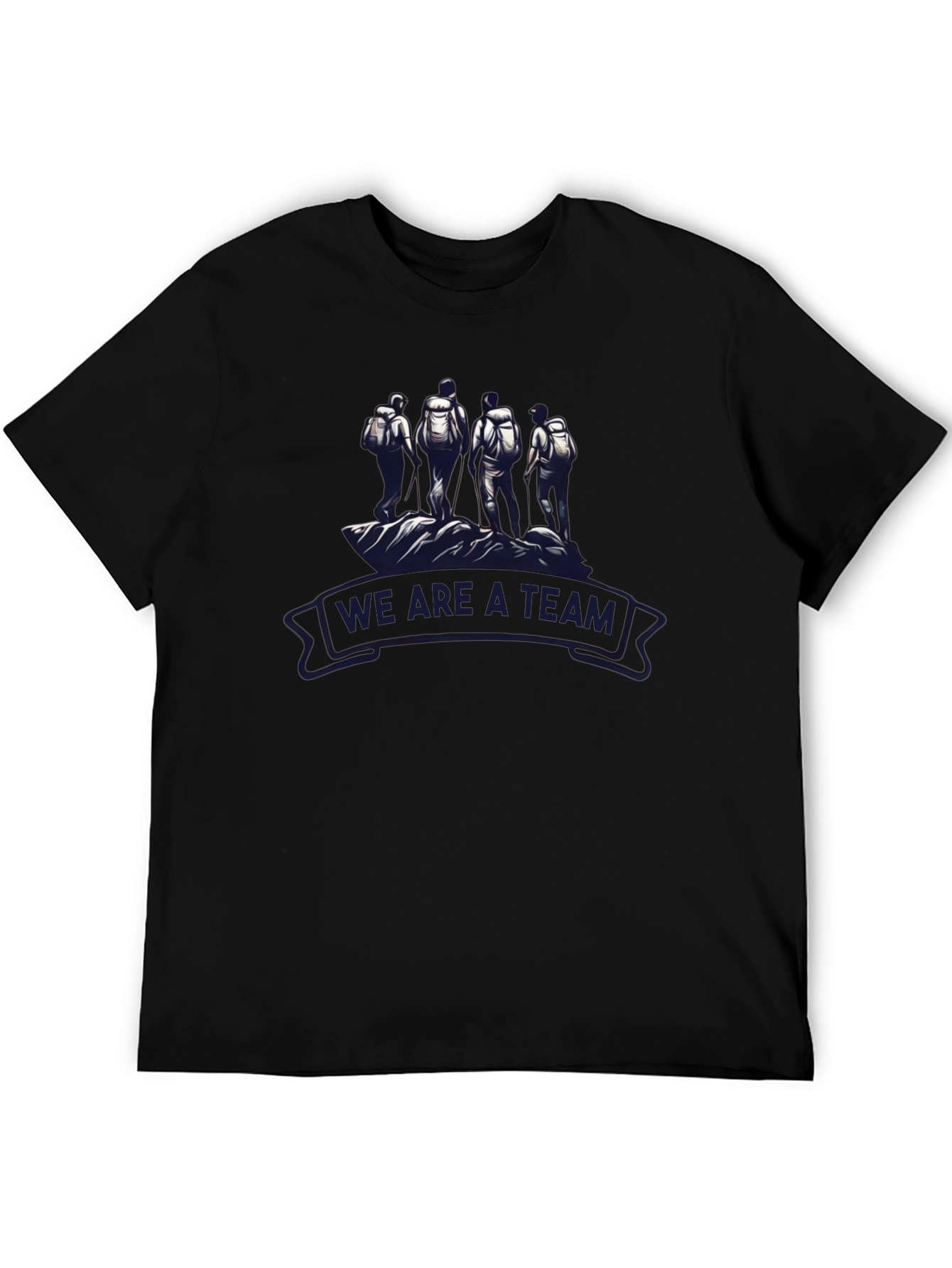 Teamwork Hiking Graphic T-Shirt