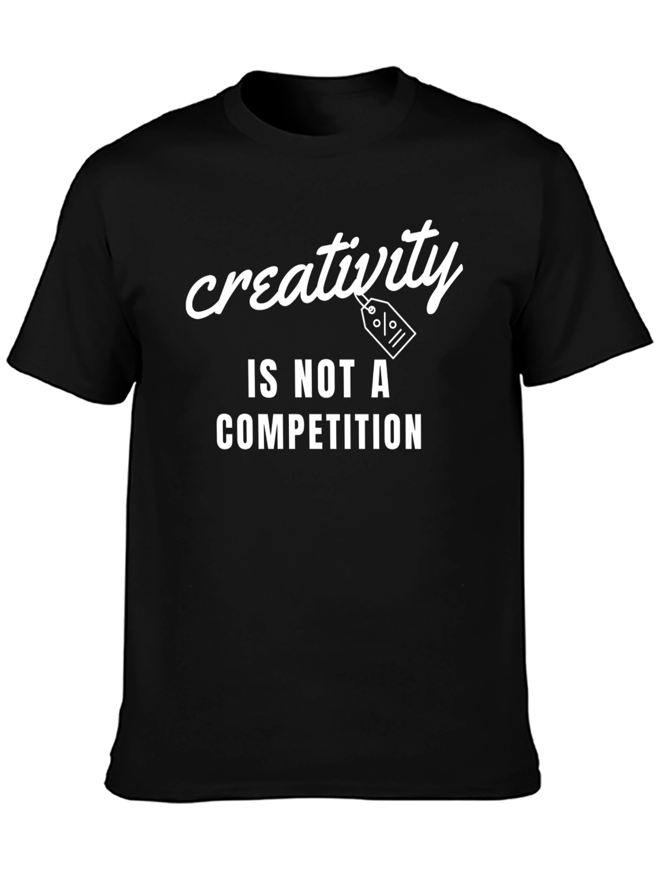 Creativity T-Shirt - Unisex Black Tee