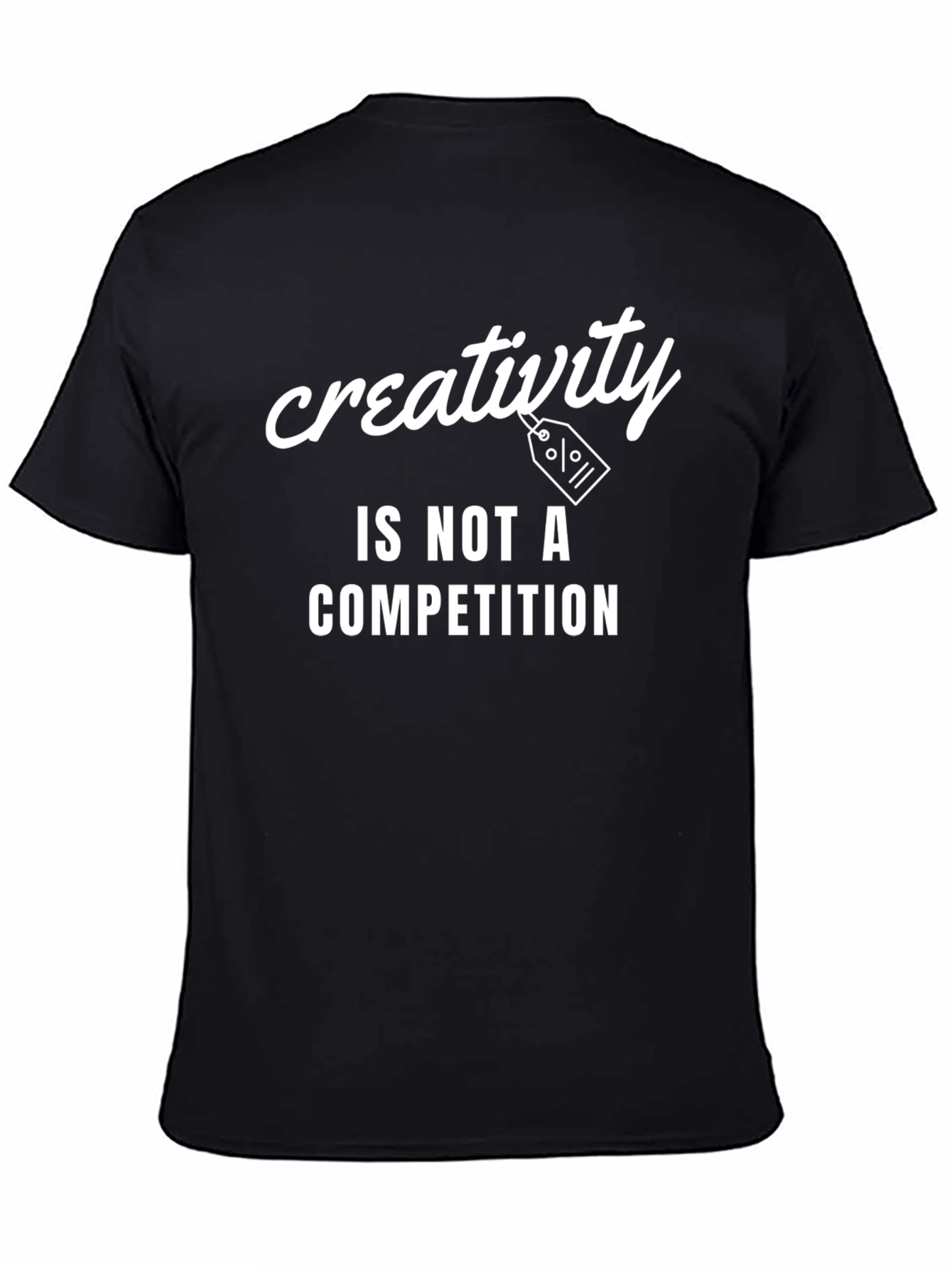 Creativity T-Shirt - Unisex Black Tee