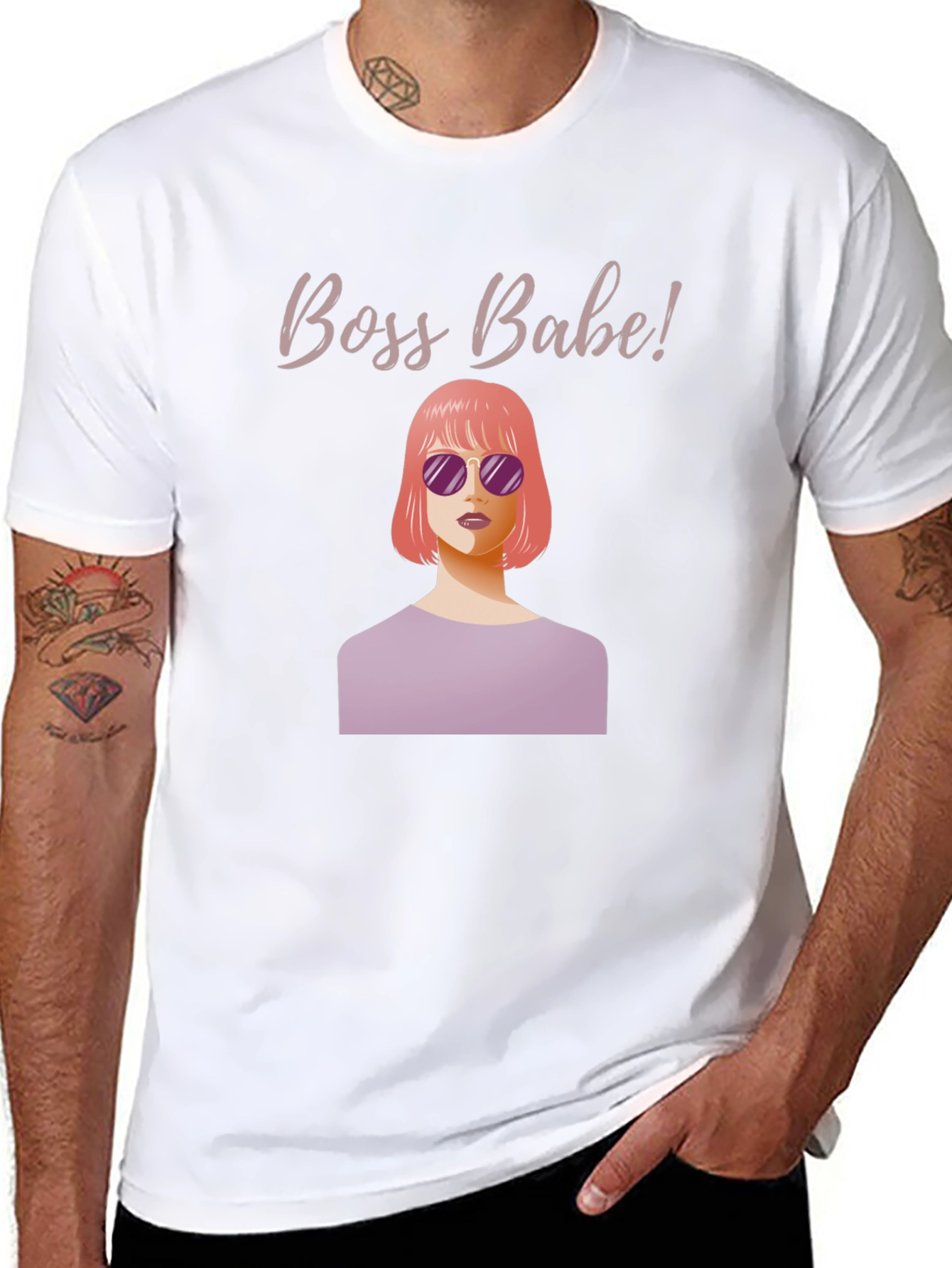 Boss Babe Graphic T-Shirt - Trendy Tee