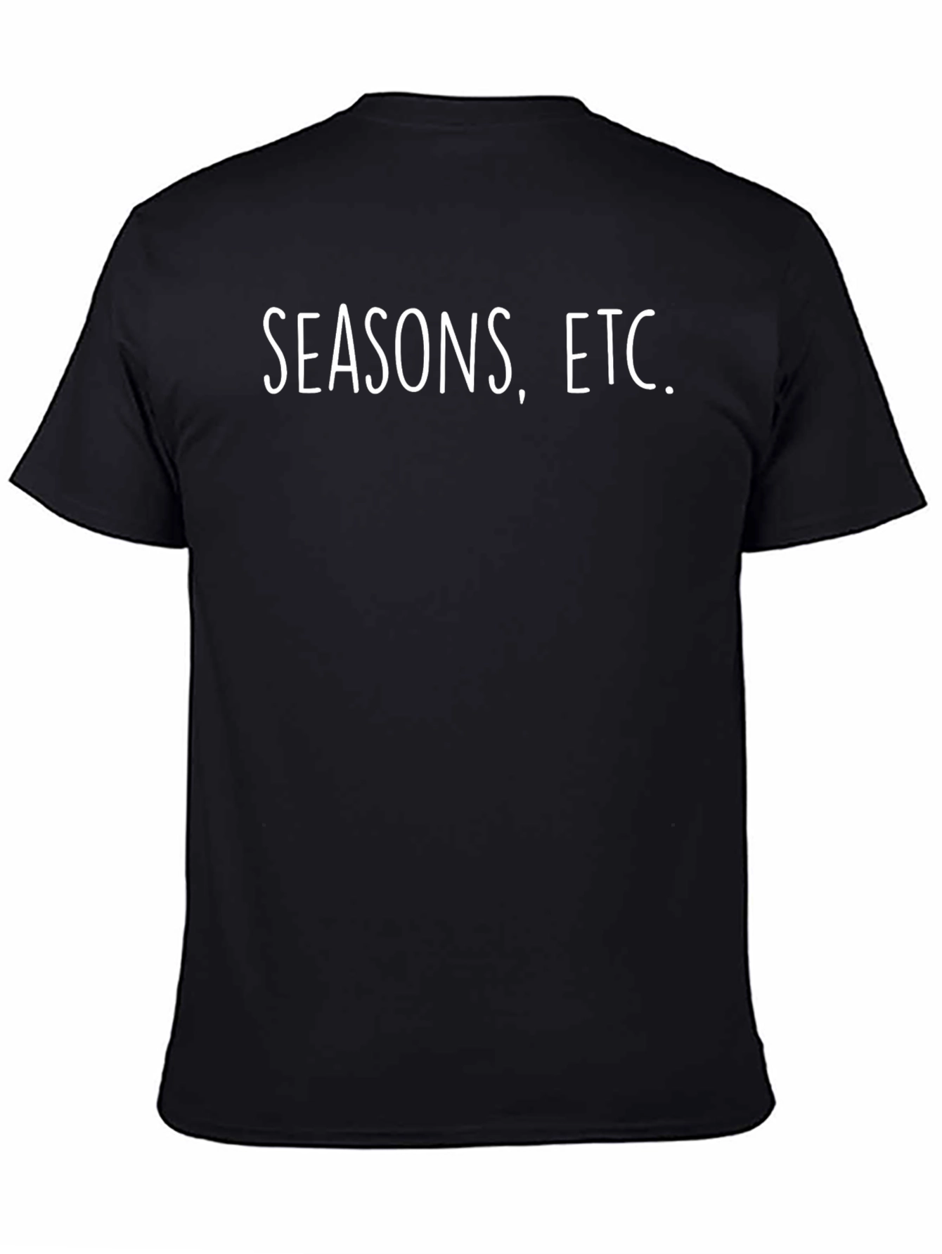 Seasons Etc. Black T-Shirt for Men