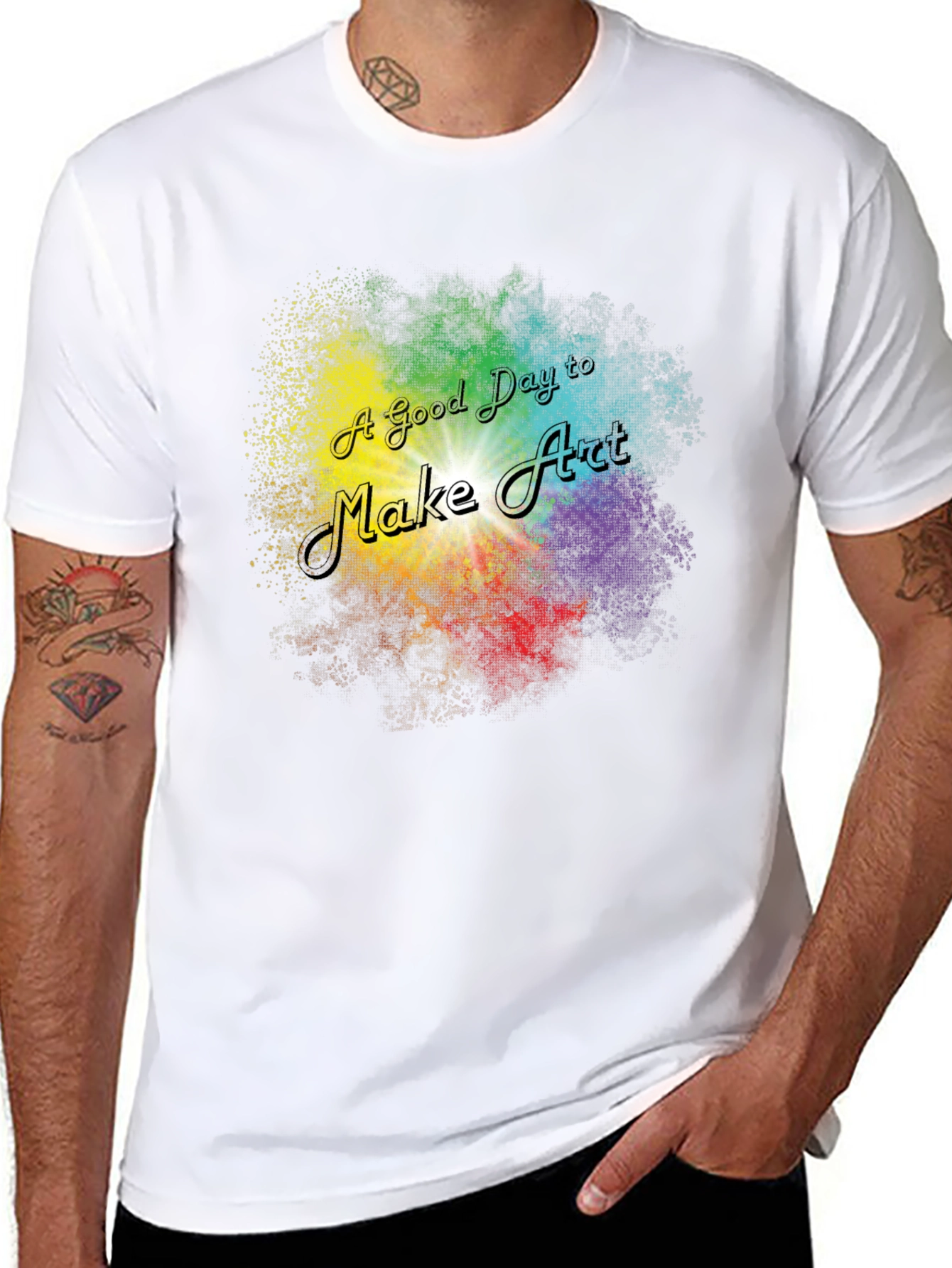 Artistic Expression T-Shirt - Make Art