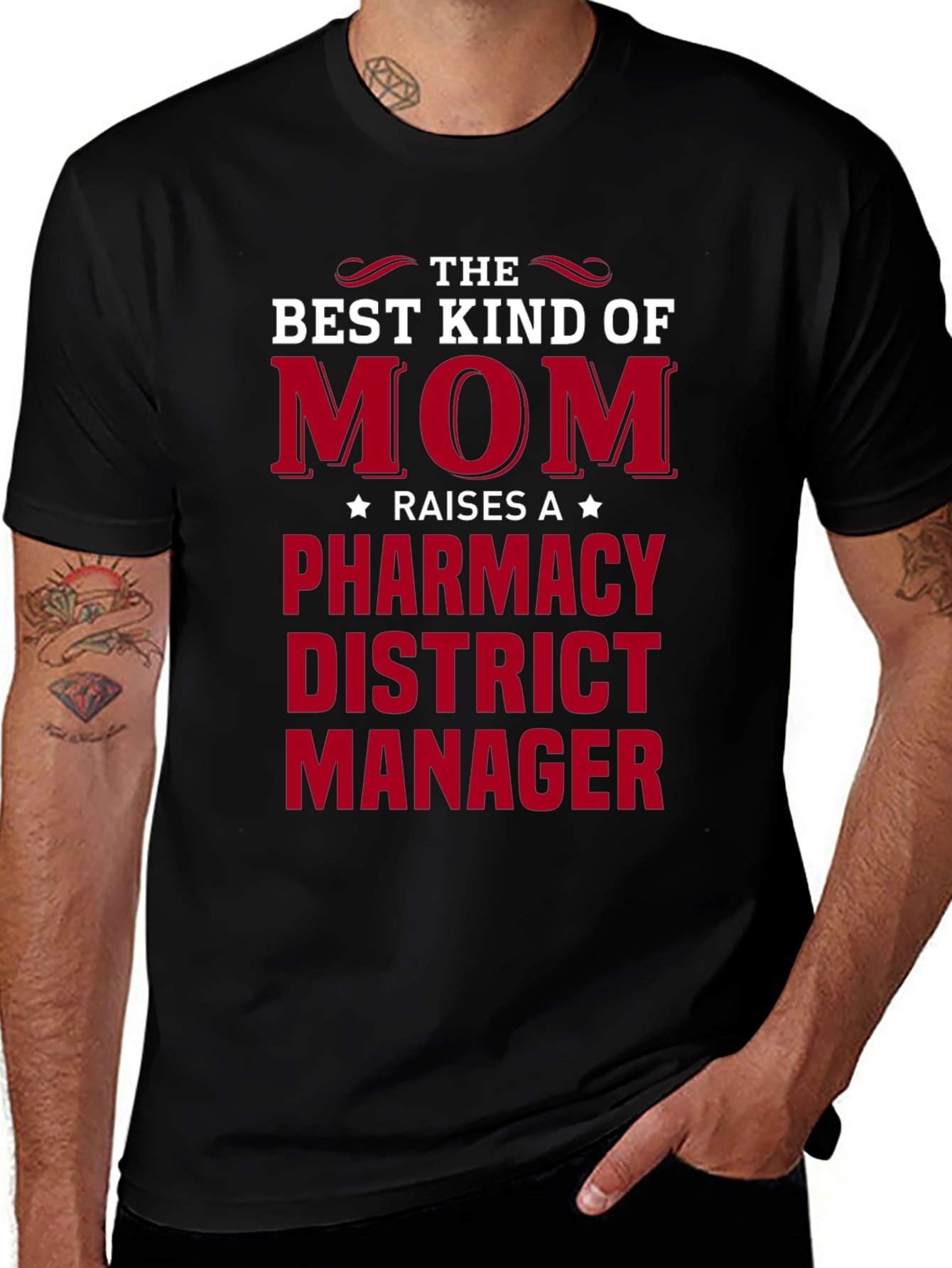 Best Kind of Mom Pharmacy District Manager T-Shirt