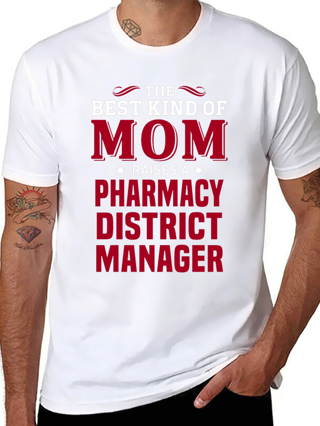 Best Kind of Mom Pharmacy District Manager T-Shirt