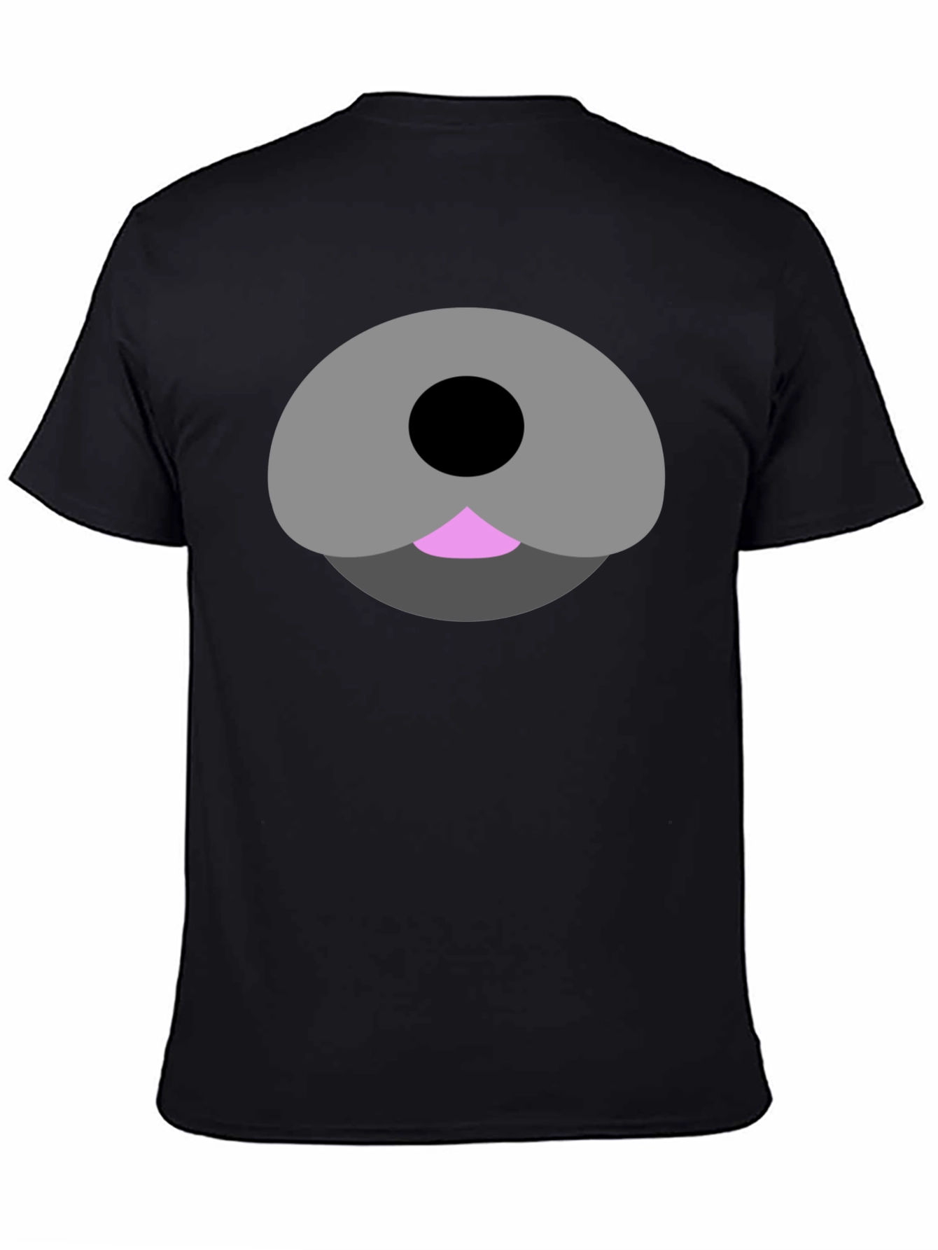 Cartoon Bear Face Graphic Tee