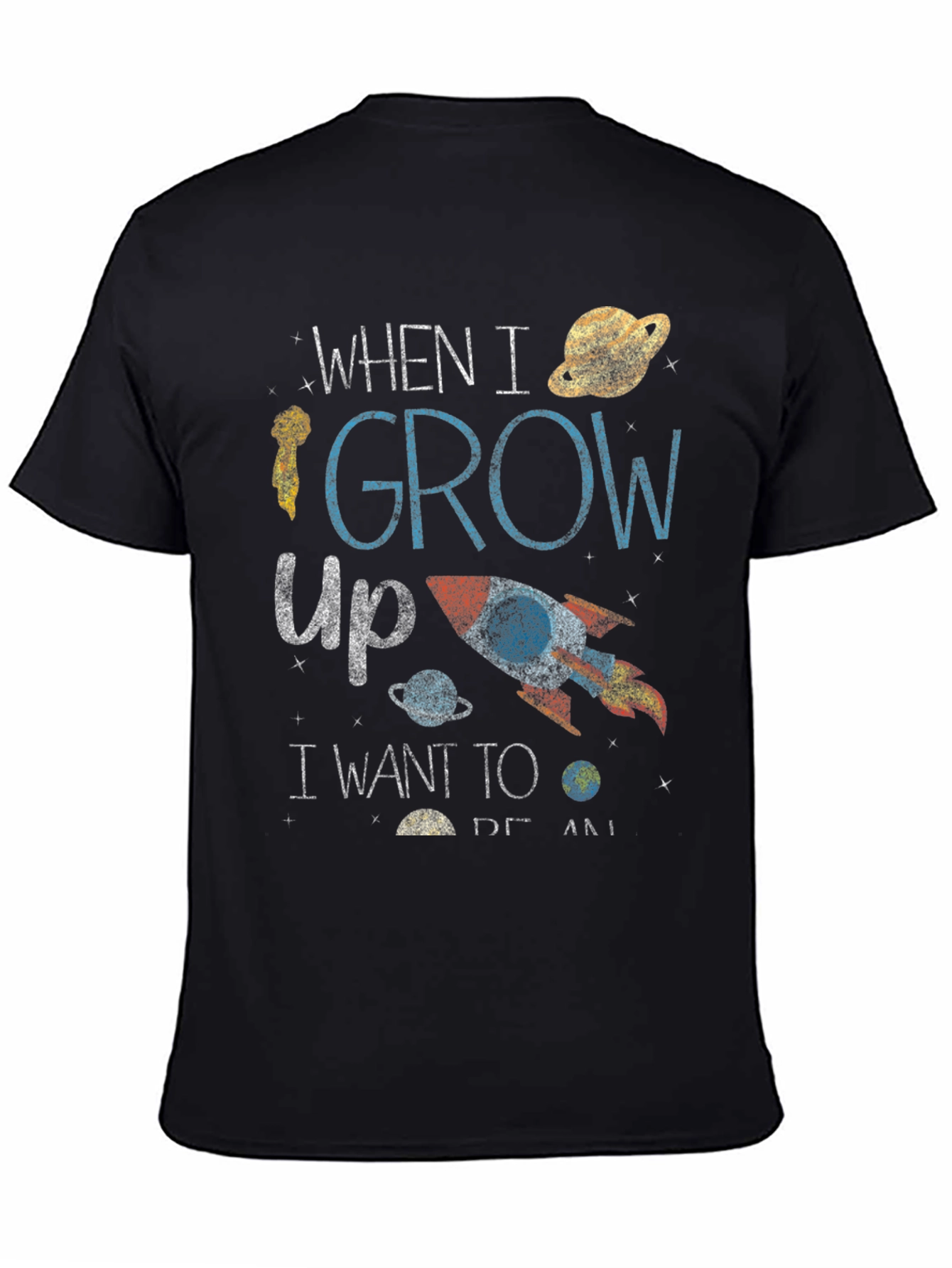 Space Dreamer Graphic Tee - When I Grow Up