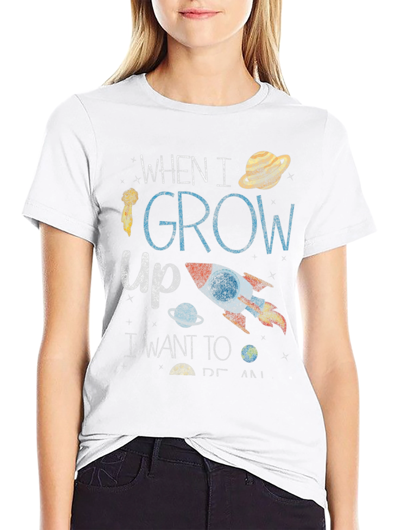 Space Dreamer Graphic Tee - When I Grow Up