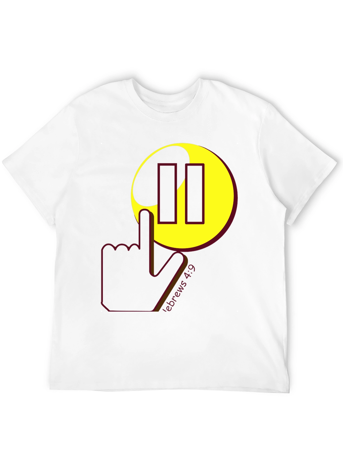 Pause Hebrews 4:9 Graphic T-Shirt