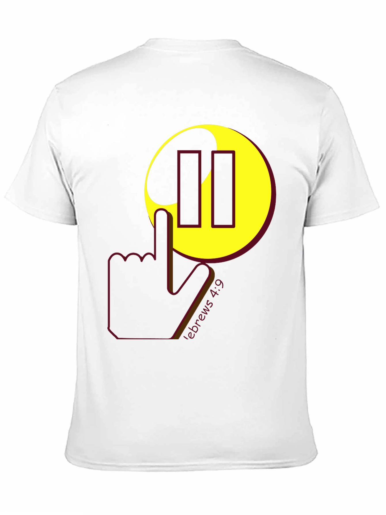 Pause Hebrews 4:9 Graphic T-Shirt