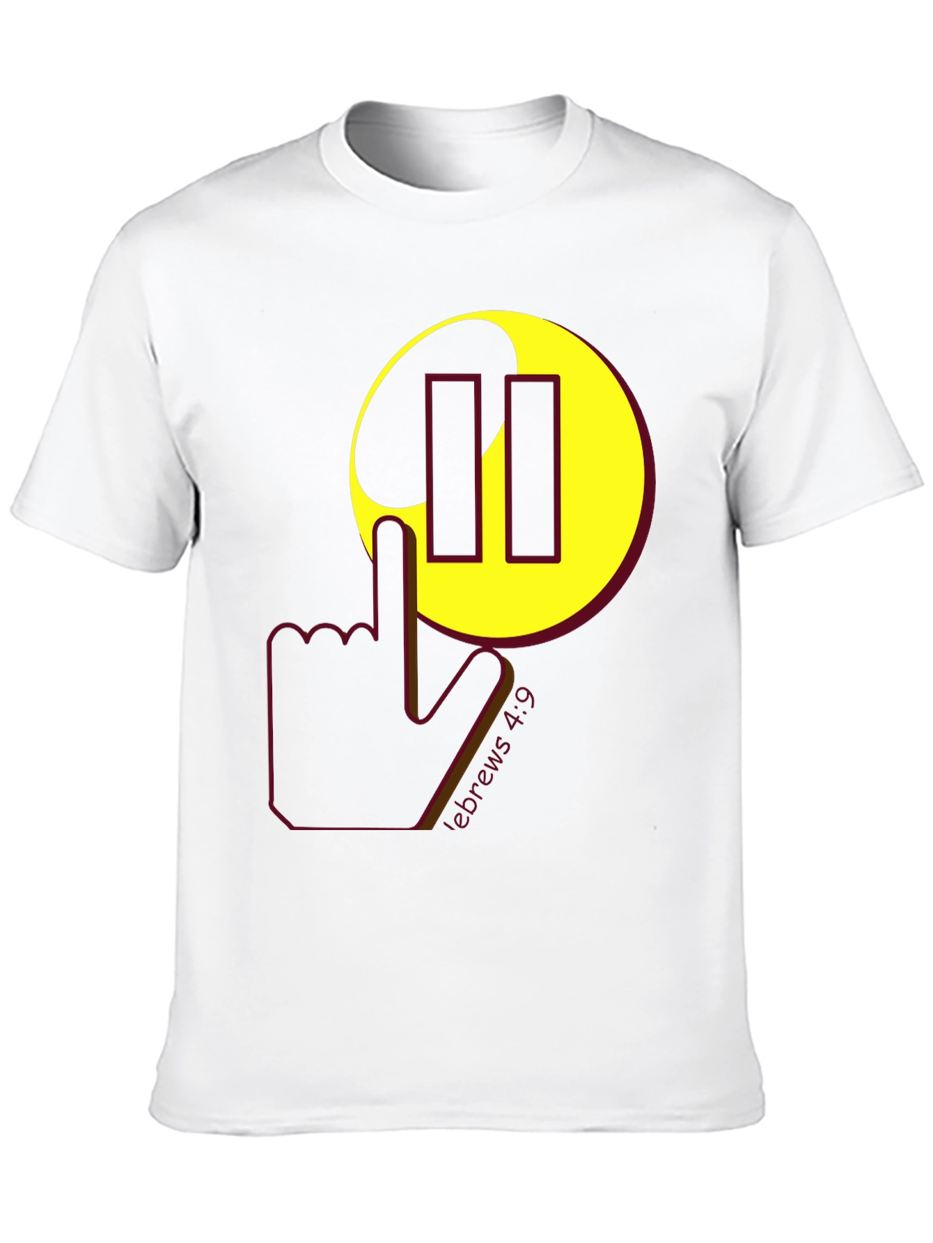 Pause Hebrews 4:9 Graphic T-Shirt