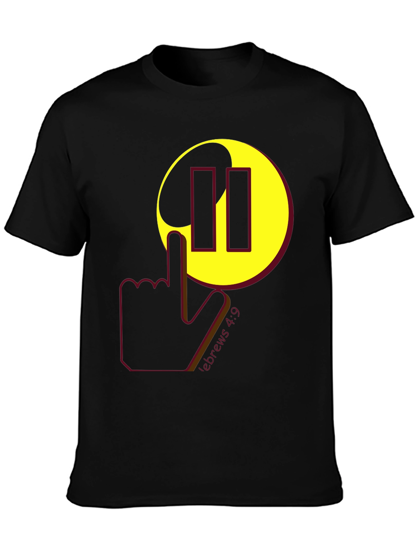Pause Hebrews 4:9 Graphic T-Shirt