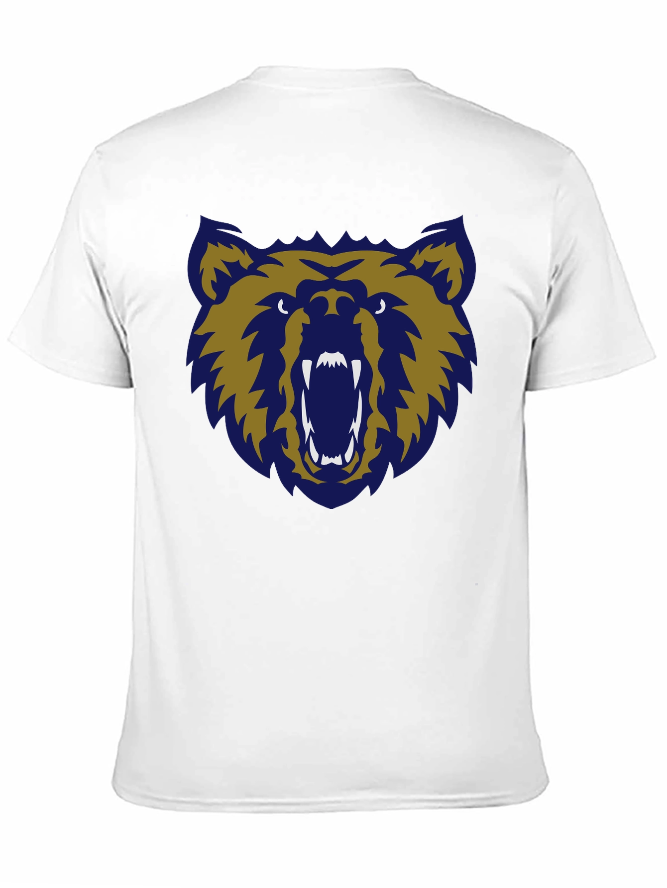 Grizzly Bear Graphic Tee - Mens Black T-Shirt