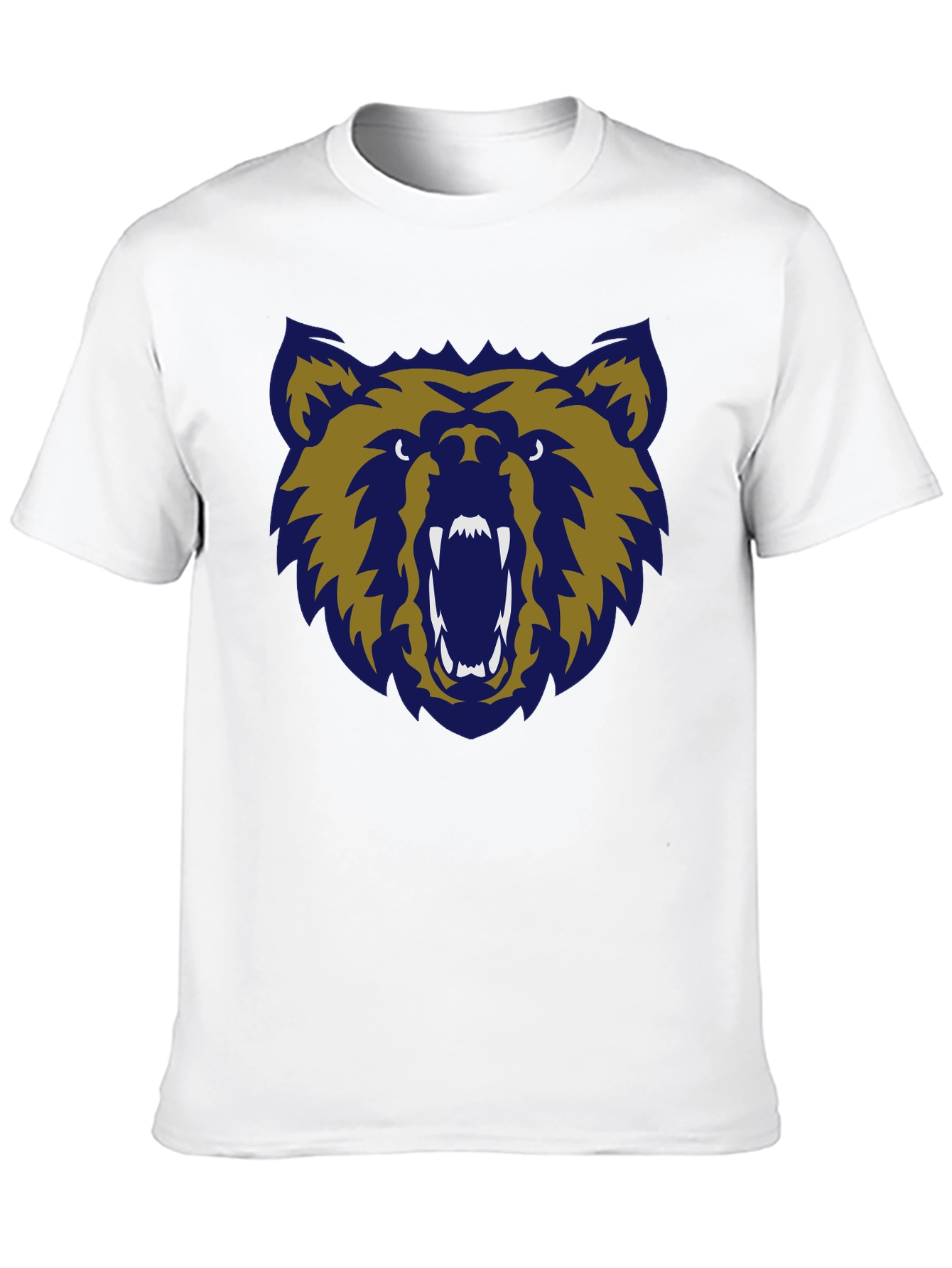 Grizzly Bear Graphic Tee - Mens Black T-Shirt