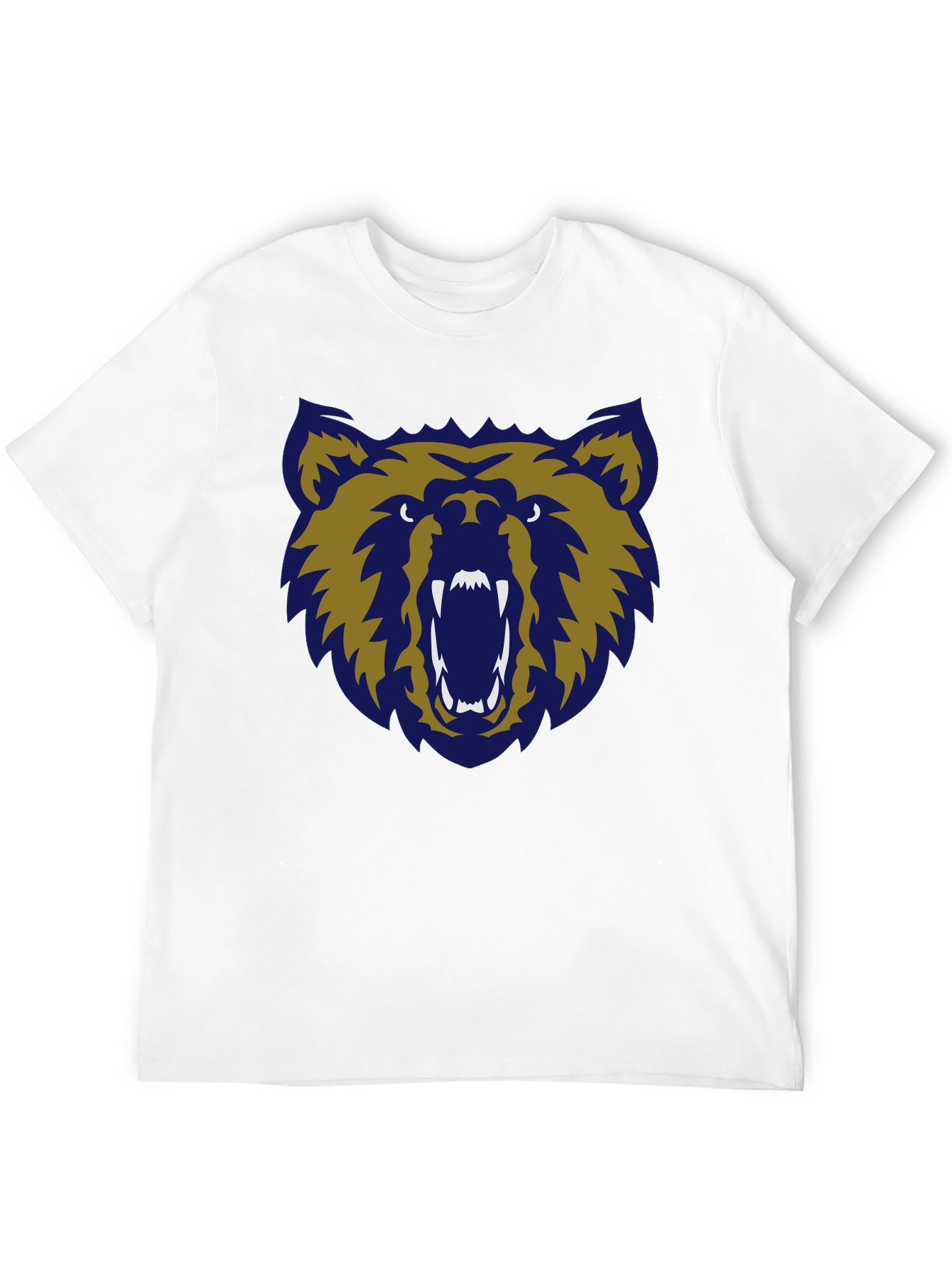 Grizzly Bear Graphic Tee - Mens Black T-Shirt