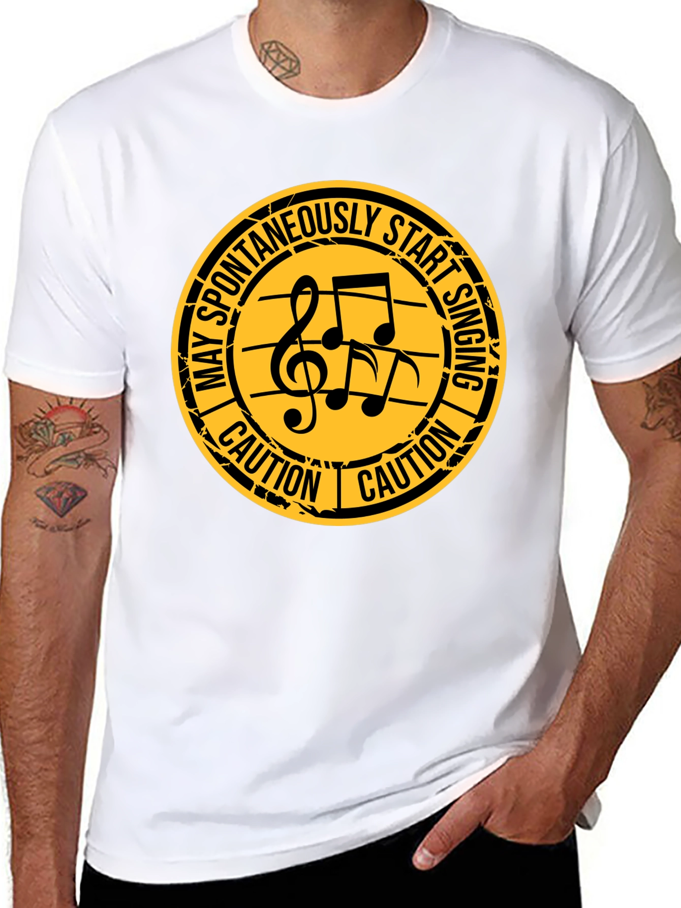 Caution: May Spontaneously Start Singing T-Shirt