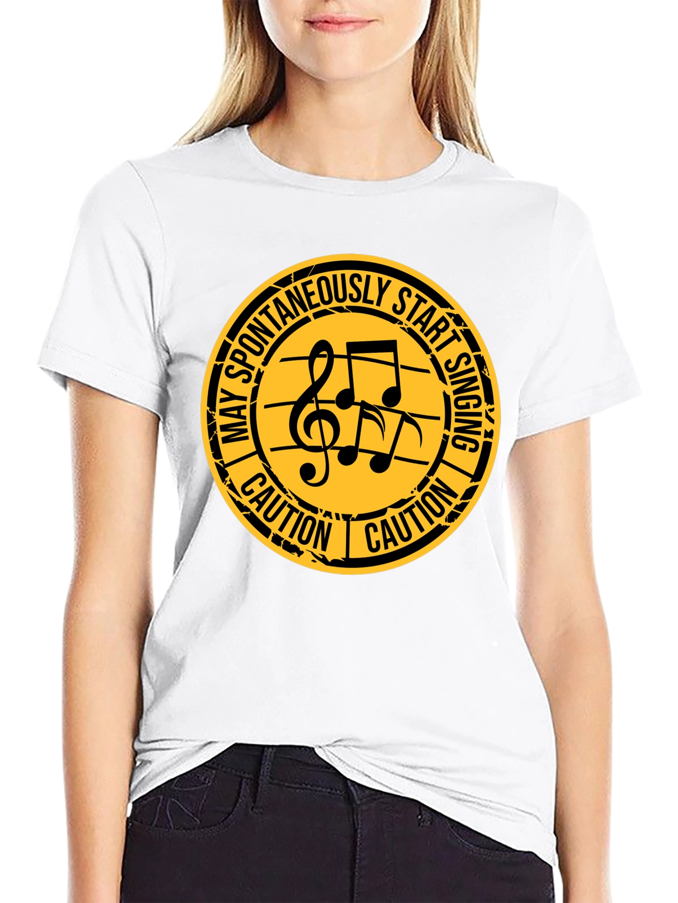 Caution: May Spontaneously Start Singing T-Shirt