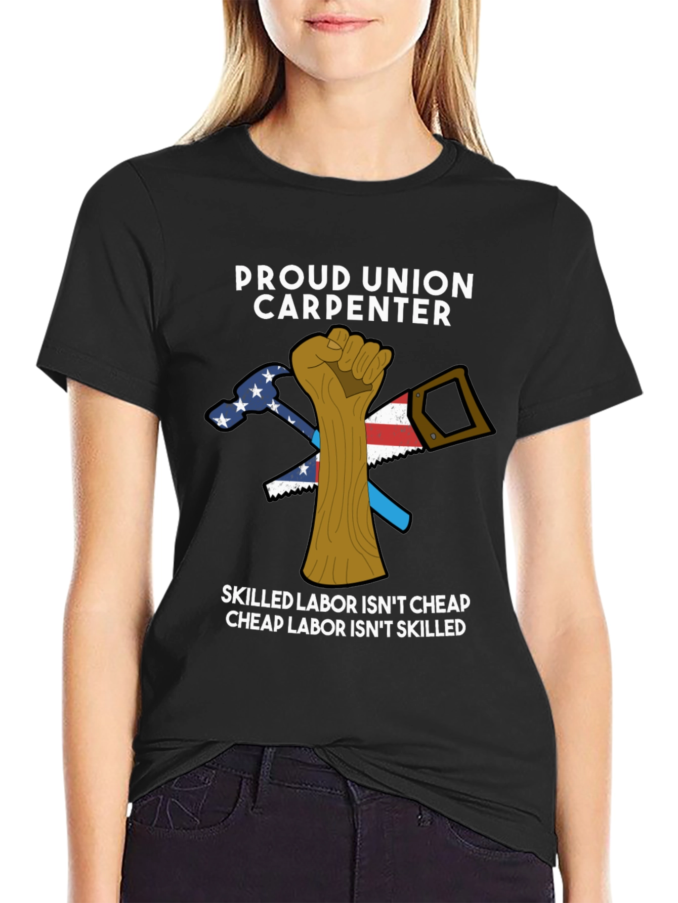 Proud Union Carpenter Graphic T-Shirt