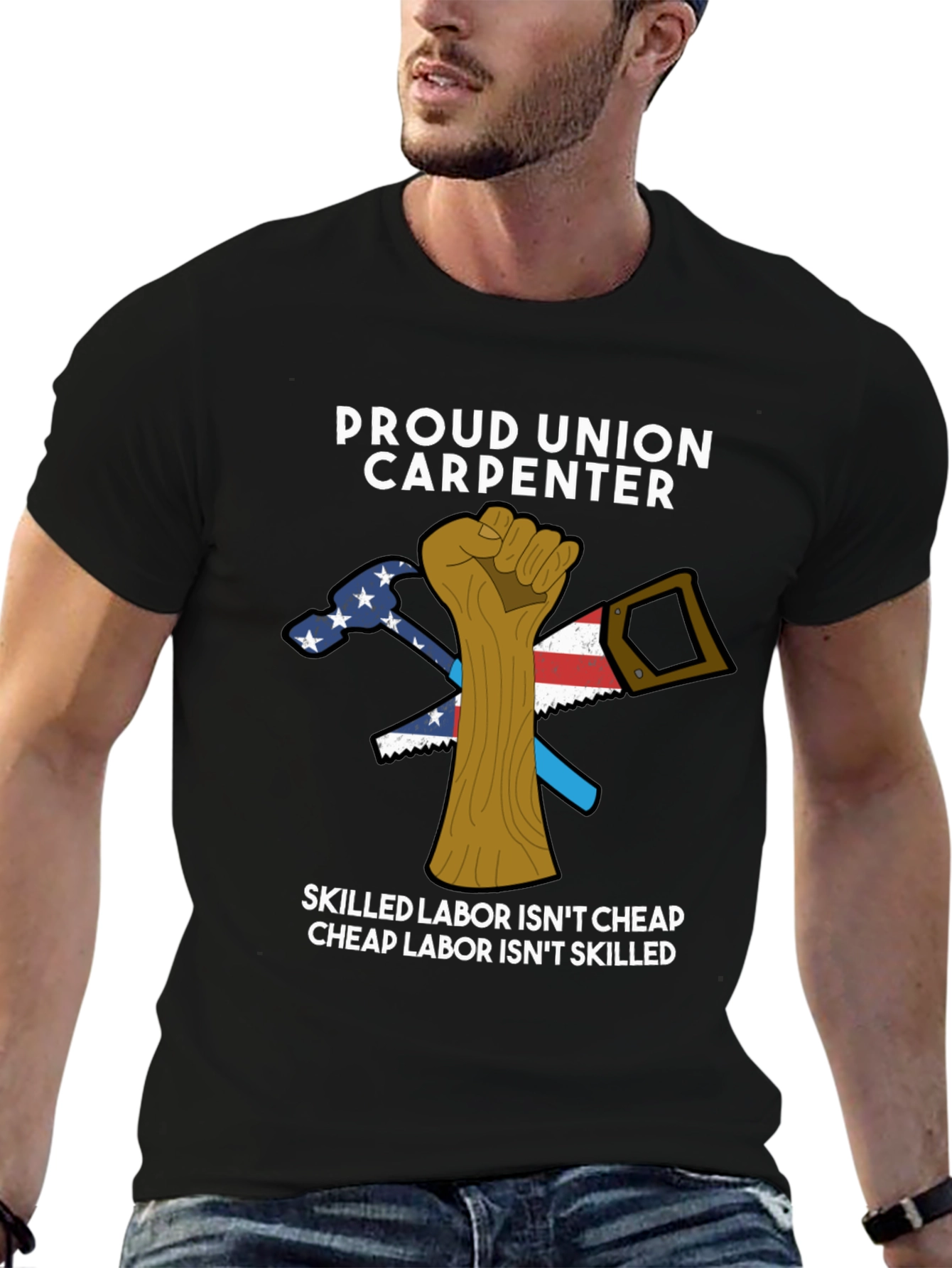 Proud Union Carpenter Graphic T-Shirt