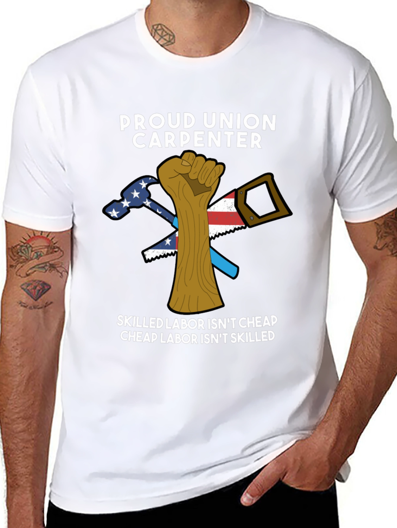 Proud Union Carpenter Graphic T-Shirt