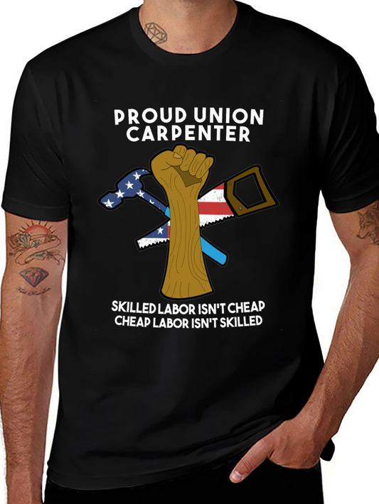 Proud Union Carpenter Graphic T-Shirt