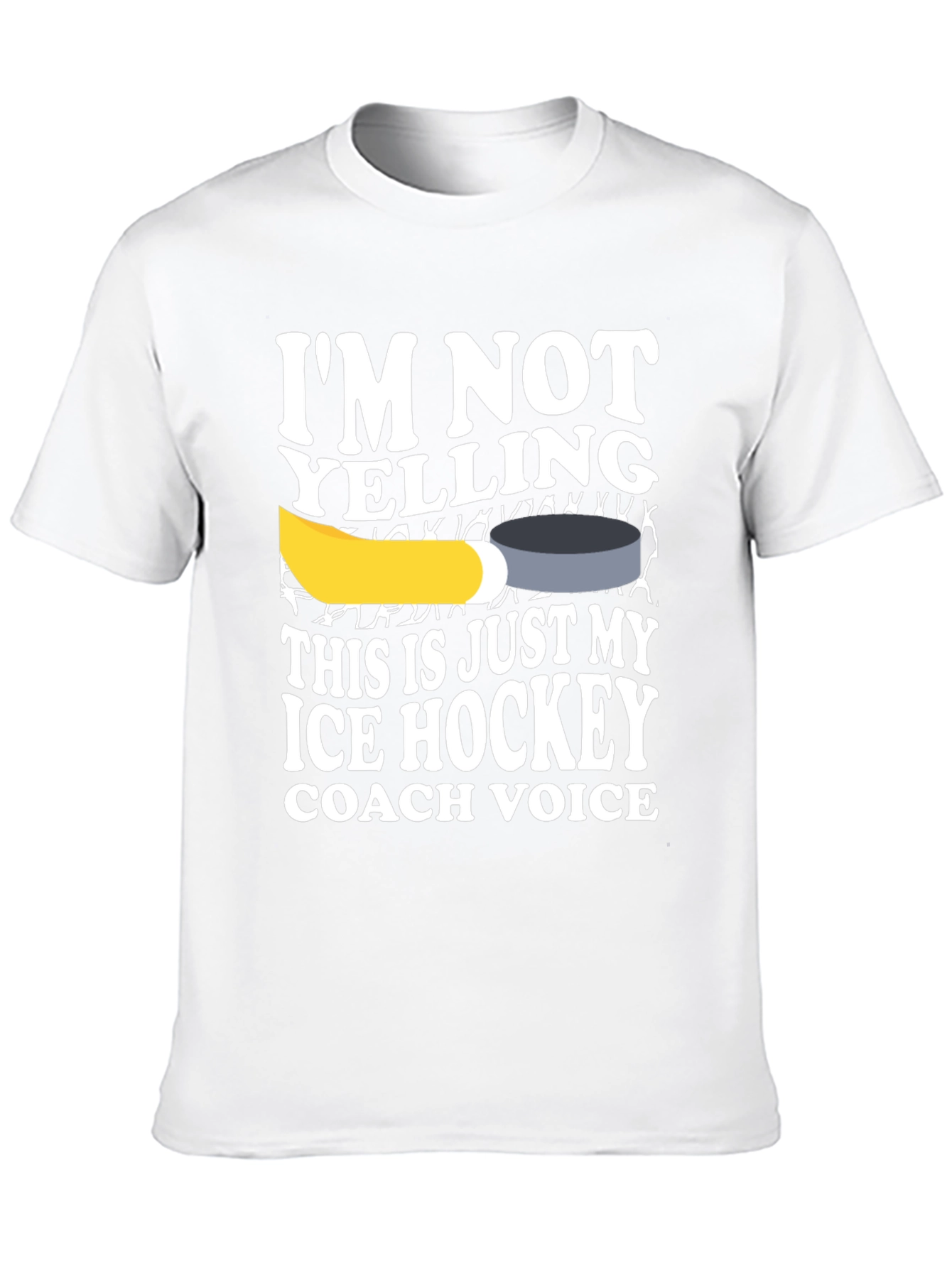 Ice Hockey Coach Voice T-Shirt