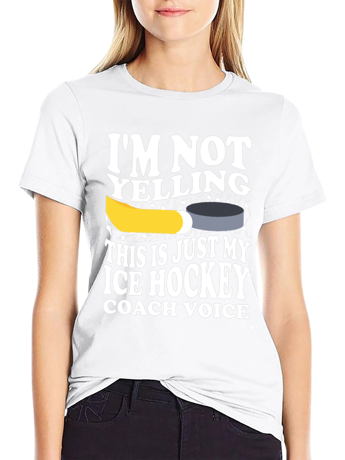 Ice Hockey Coach Voice T-Shirt
