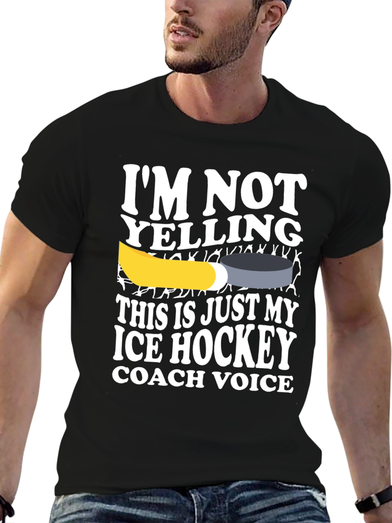 Ice Hockey Coach Voice T-Shirt