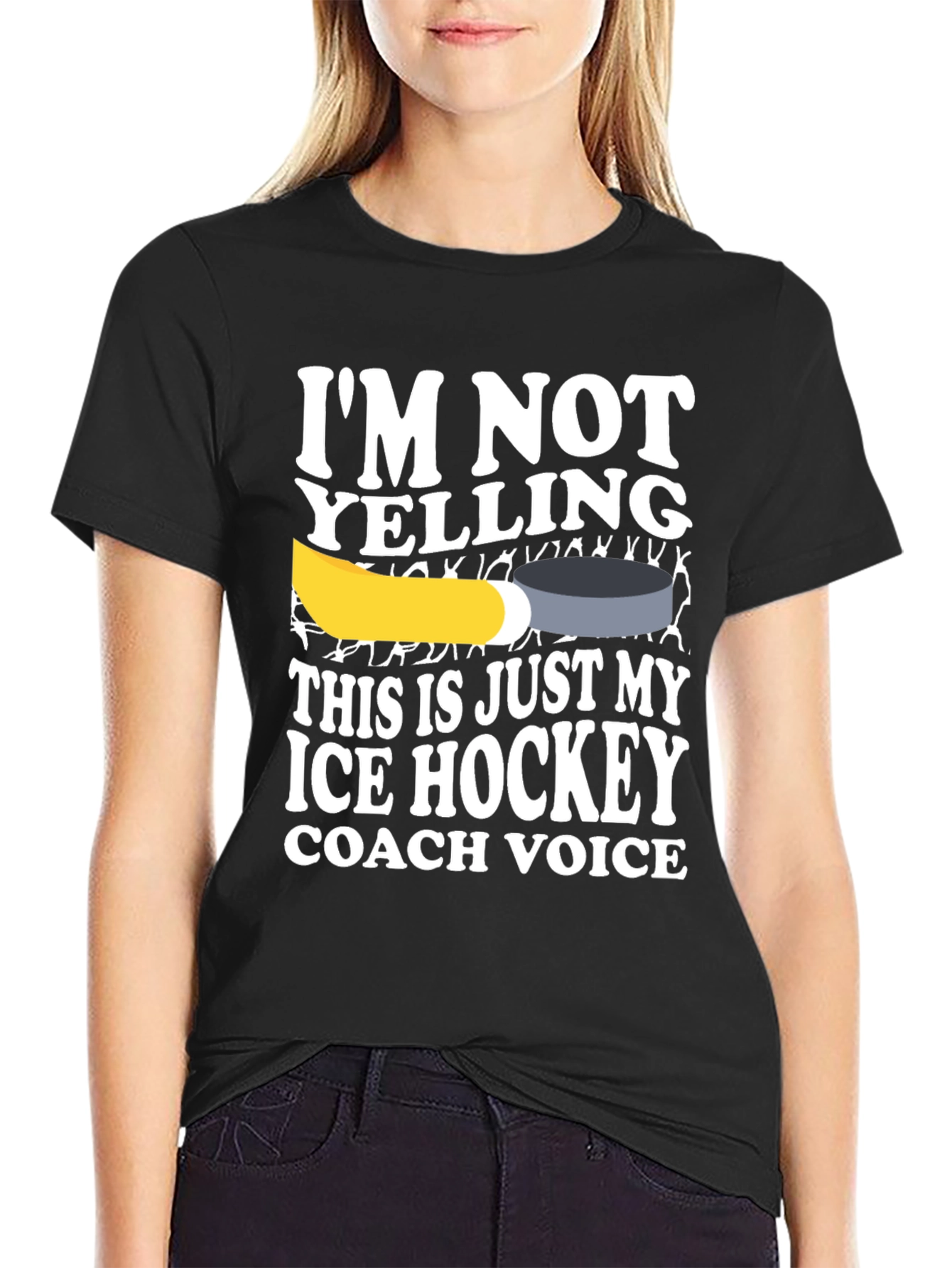 Ice Hockey Coach Voice T-Shirt